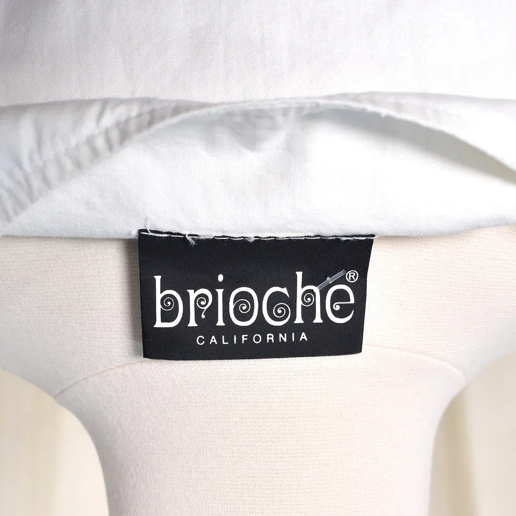 1980s Vintage White & Black Dress Set