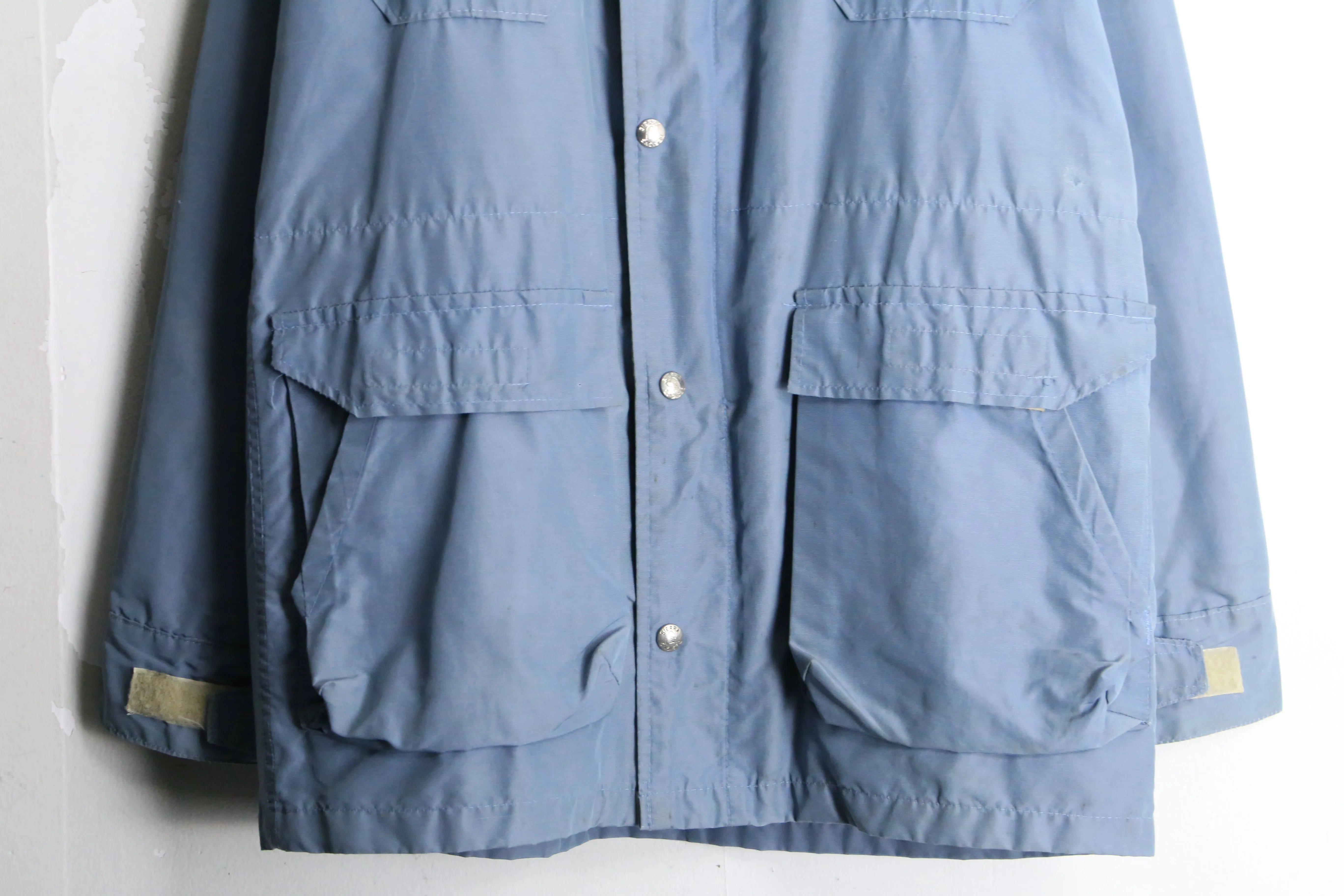 70's "SIERRA DESIGNS" 60/40 light blue mountain parka