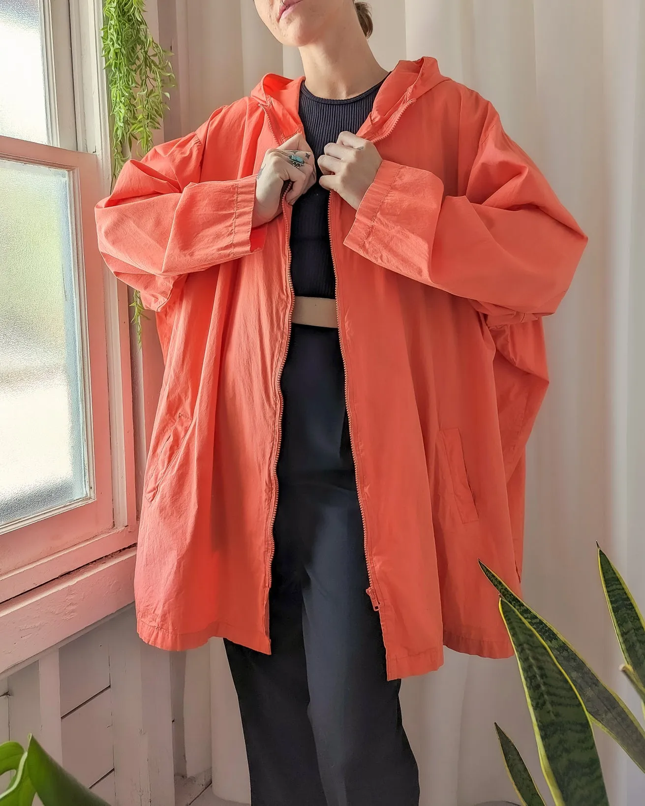80s Cotton Parka Jacket | S-XL