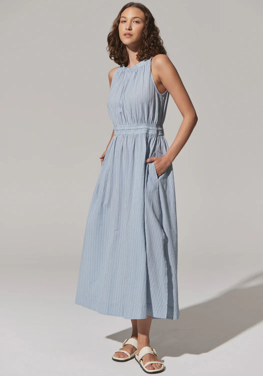 Acacia Tank Dress - Blue