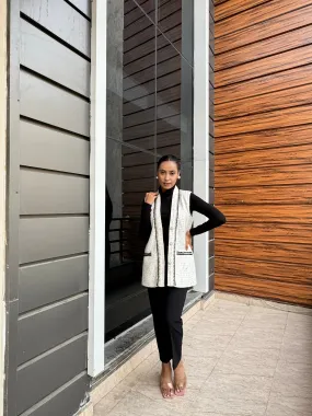 Aila Tweed Long Jacket