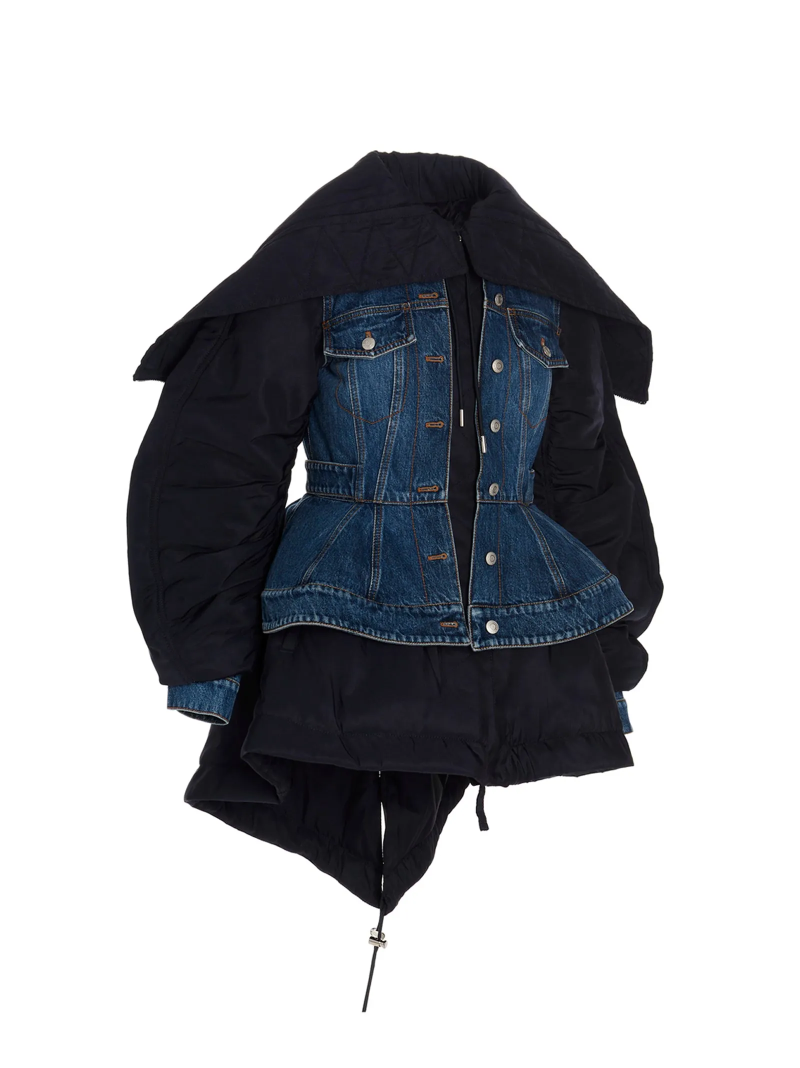 Alexander McQueen Parka Denim Jacket