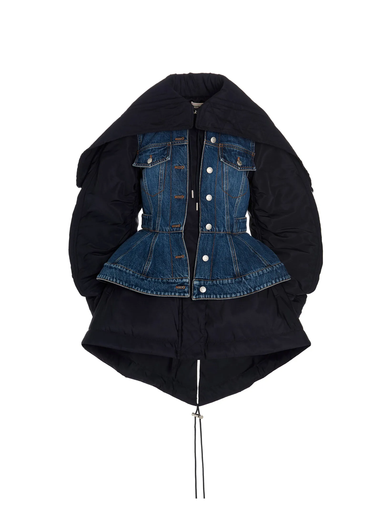 Alexander McQueen Parka Denim Jacket