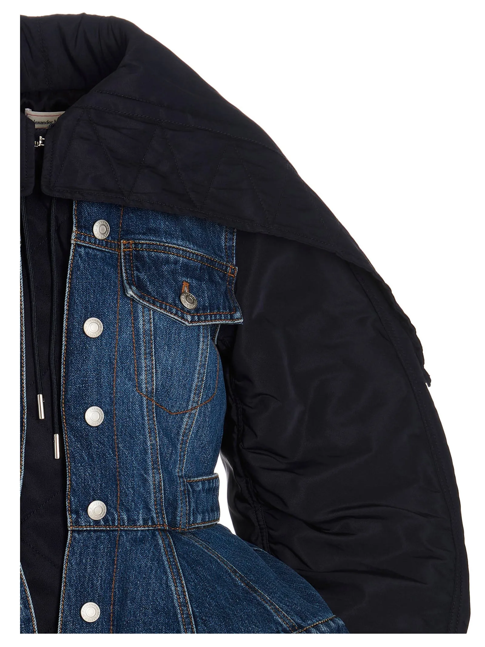 Alexander McQueen Parka Denim Jacket