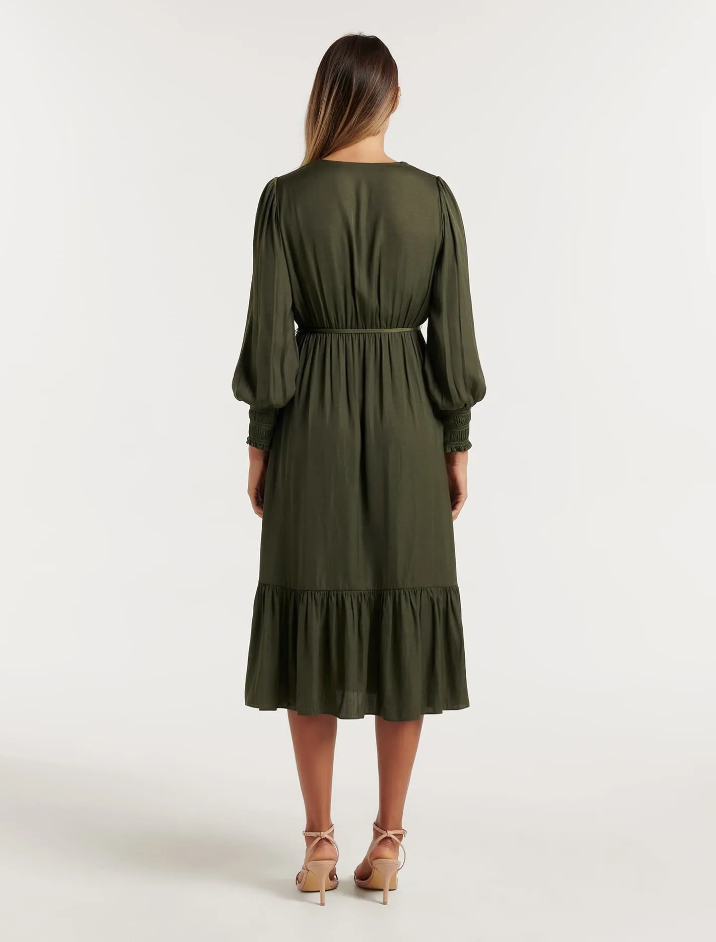 Alison Petite Tiered Midi Dress