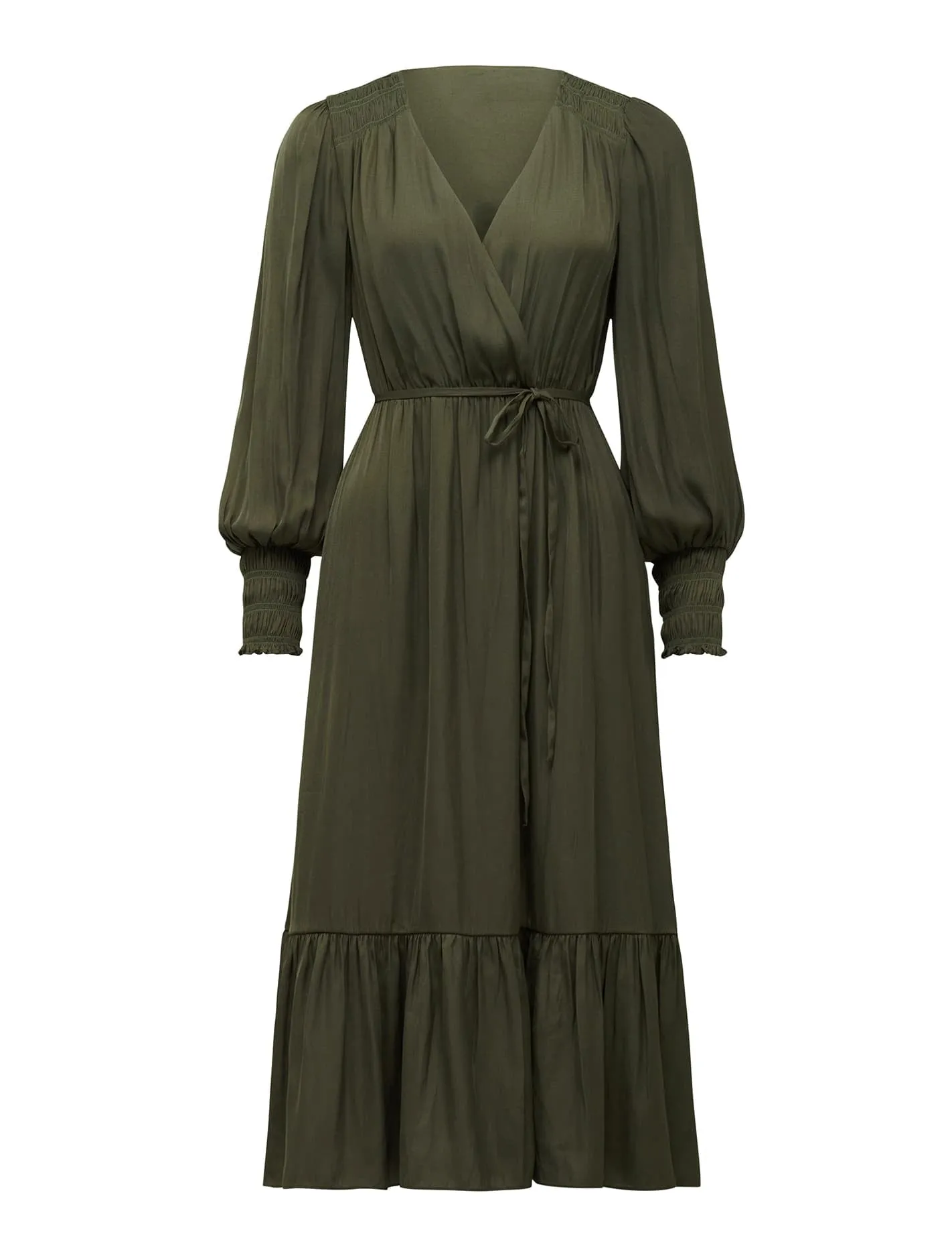 Alison Petite Tiered Midi Dress