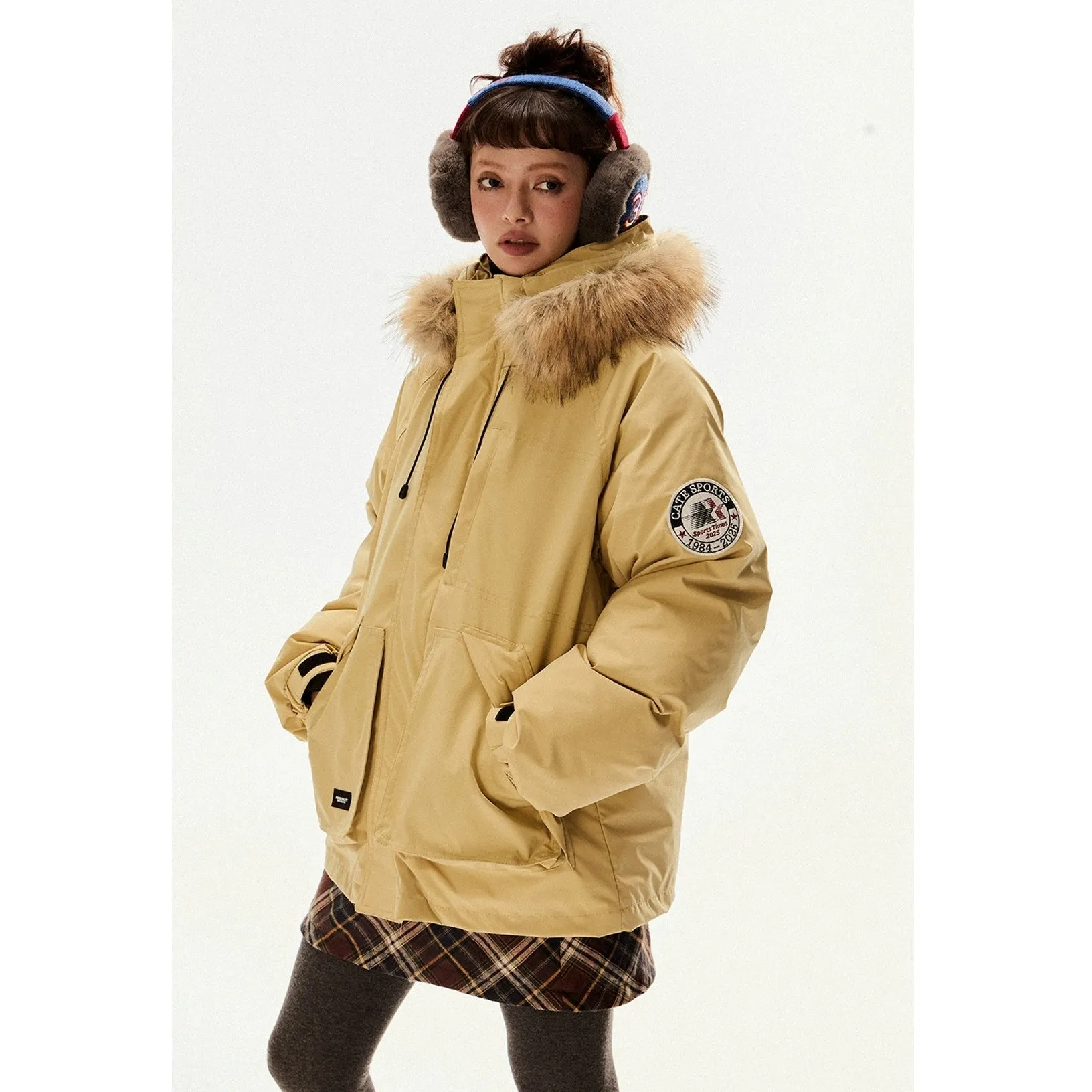 Arctic Fur Trim Down Parka