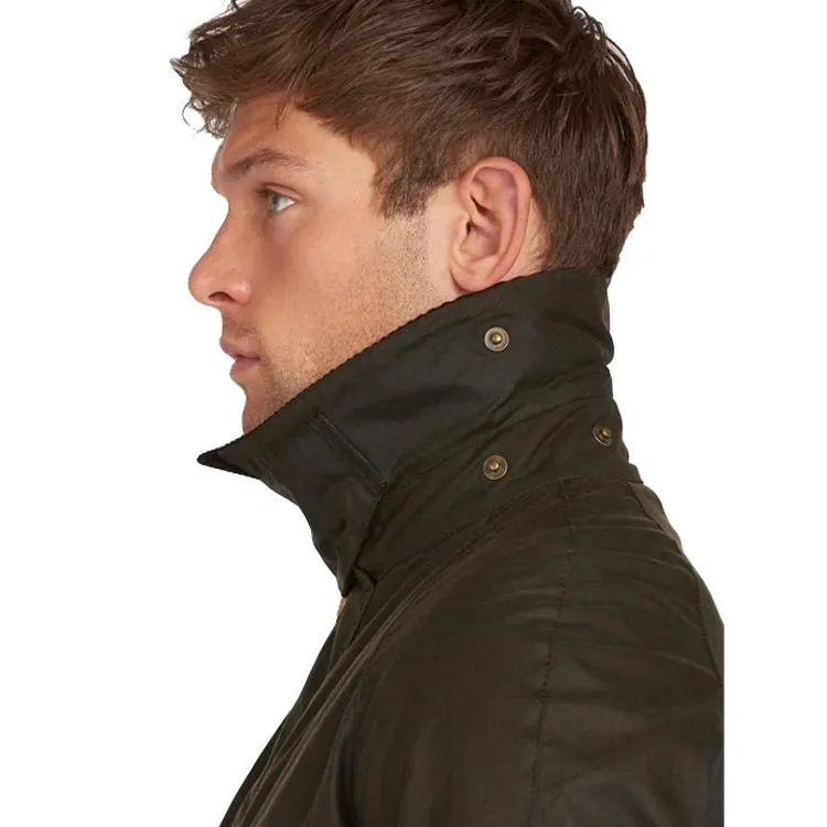 Barbour Ashby Wax Jacket - Olive