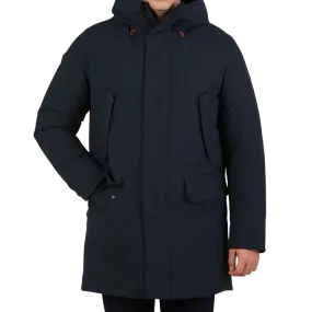 Blue Black Padded Wilson Arctic Parka