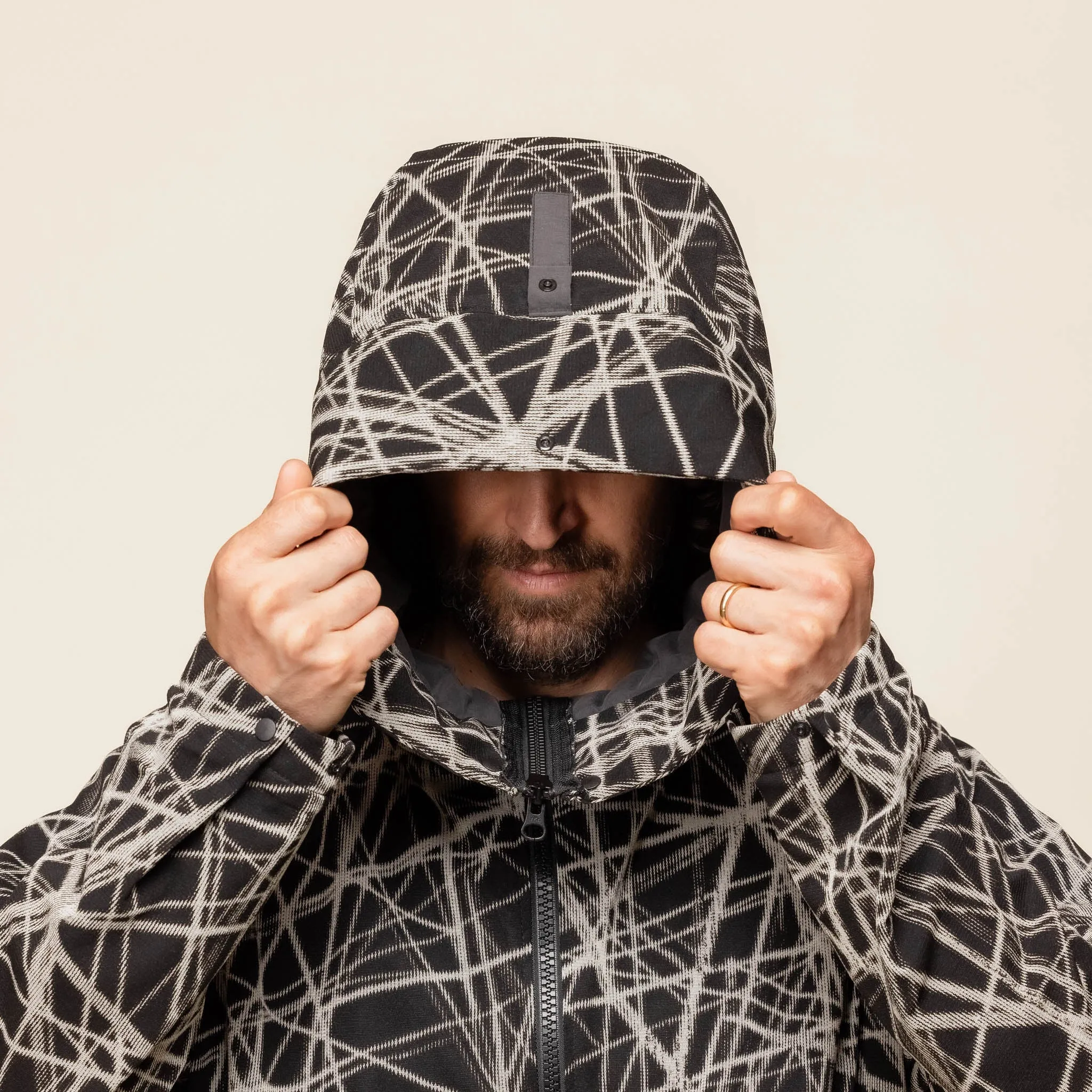 CCP - JK-CB101 Big Hood Jacket - Black