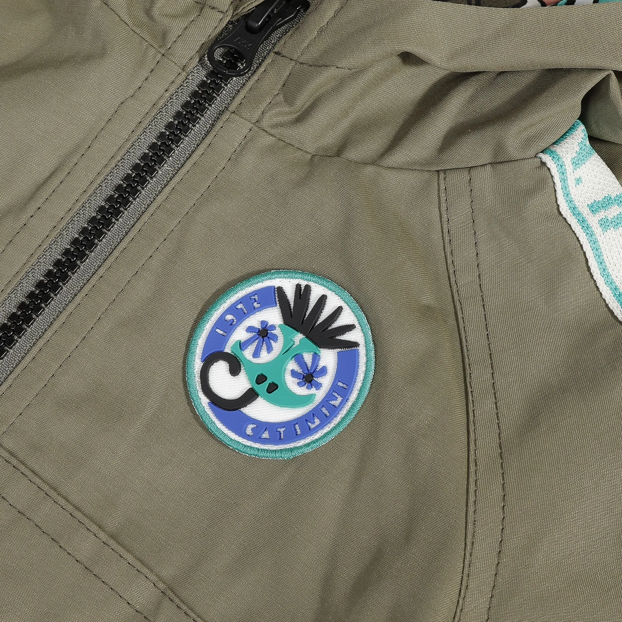 Contrast Zip Lightweight Parka - FINAL SALE