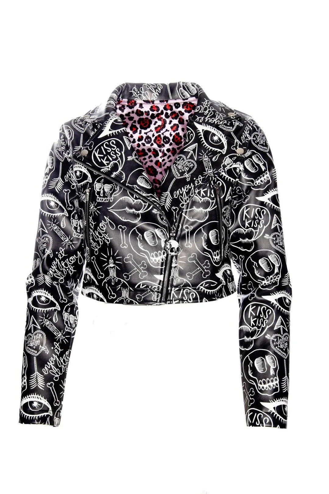 Graffiti Moto Jacket