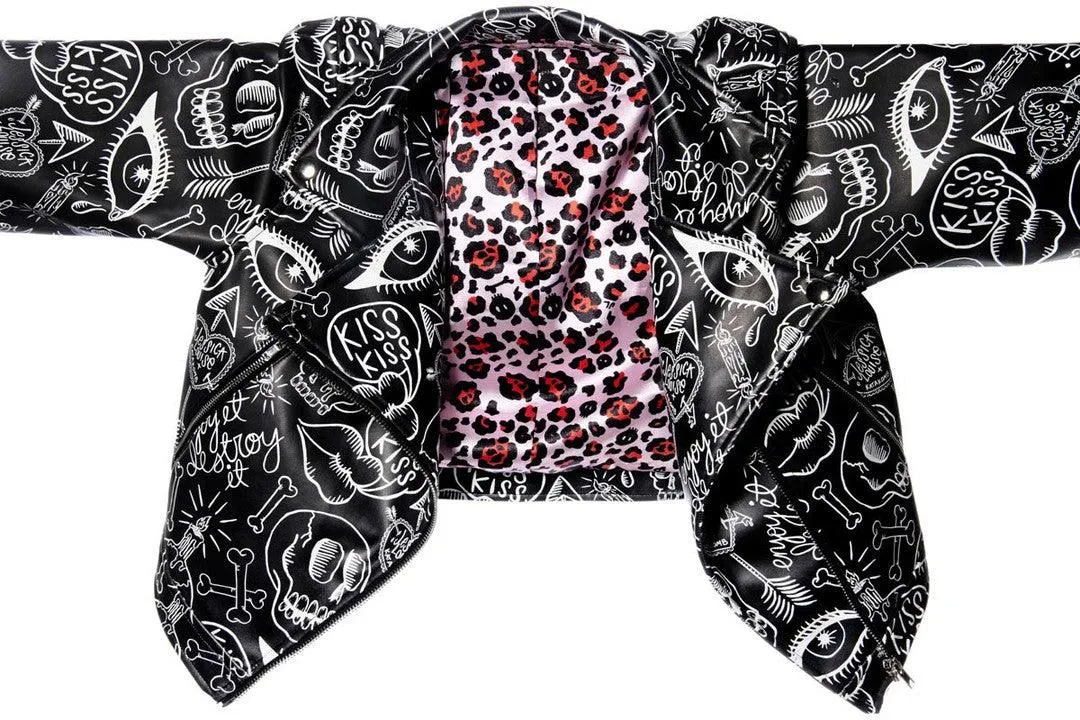 Graffiti Moto Jacket