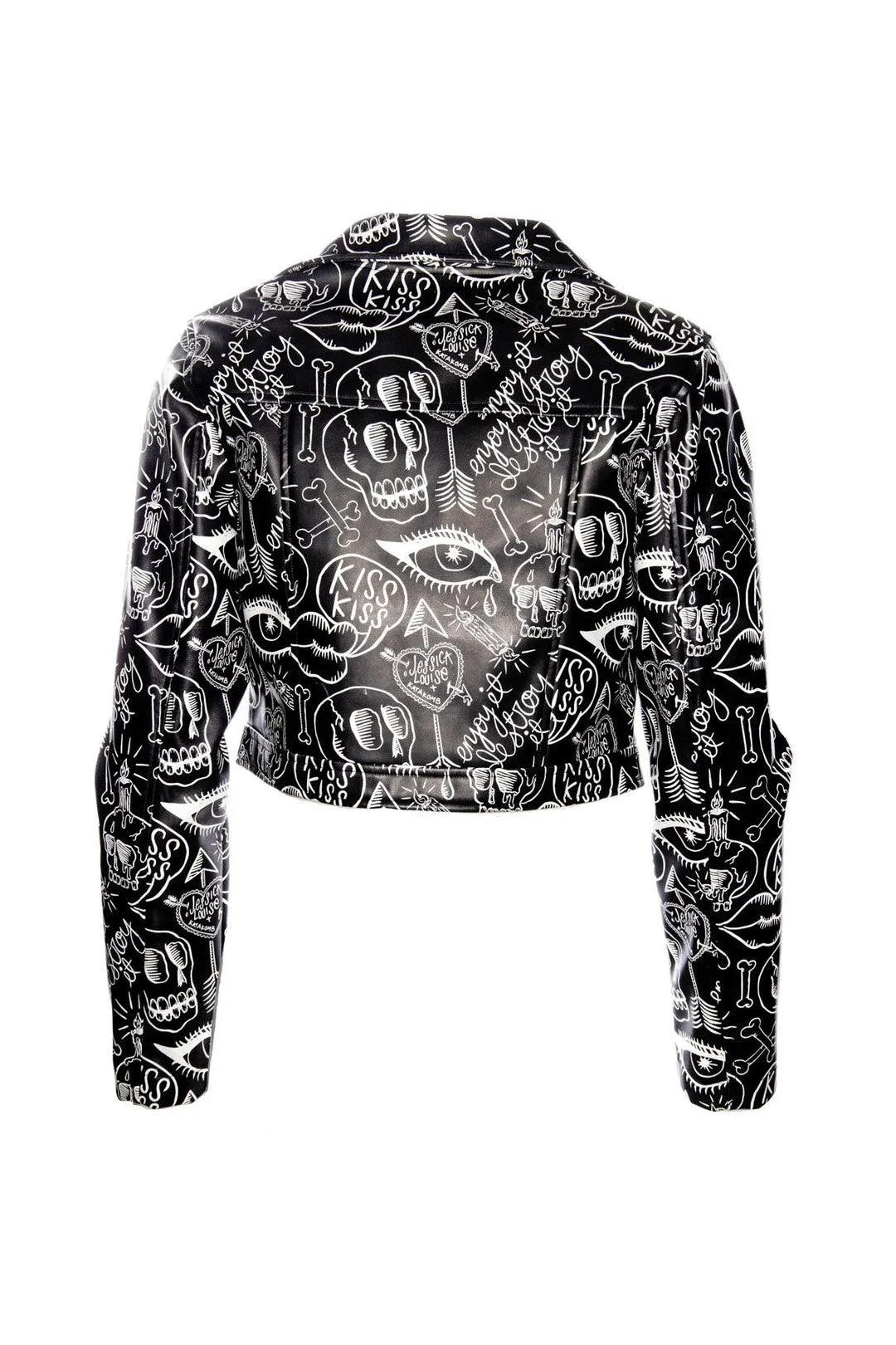 Graffiti Moto Jacket