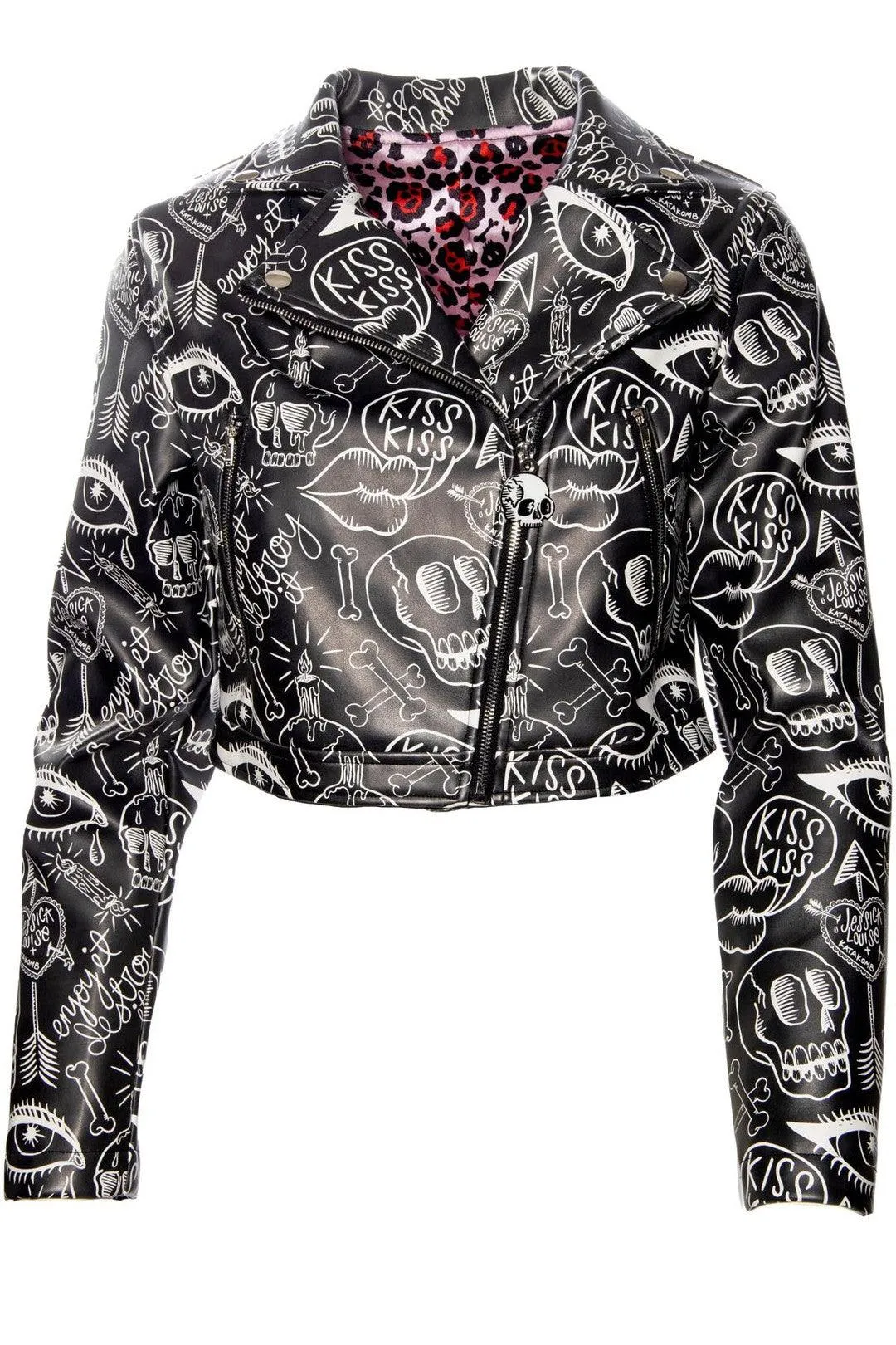 Graffiti Moto Jacket