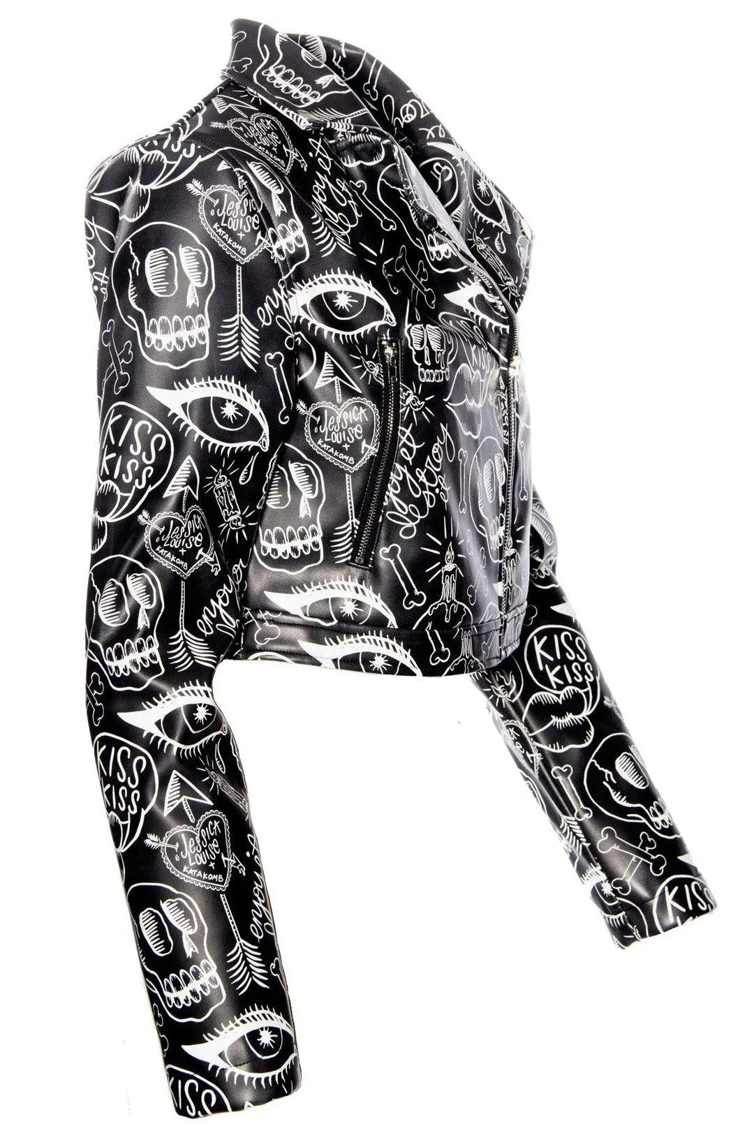 Graffiti Moto Jacket
