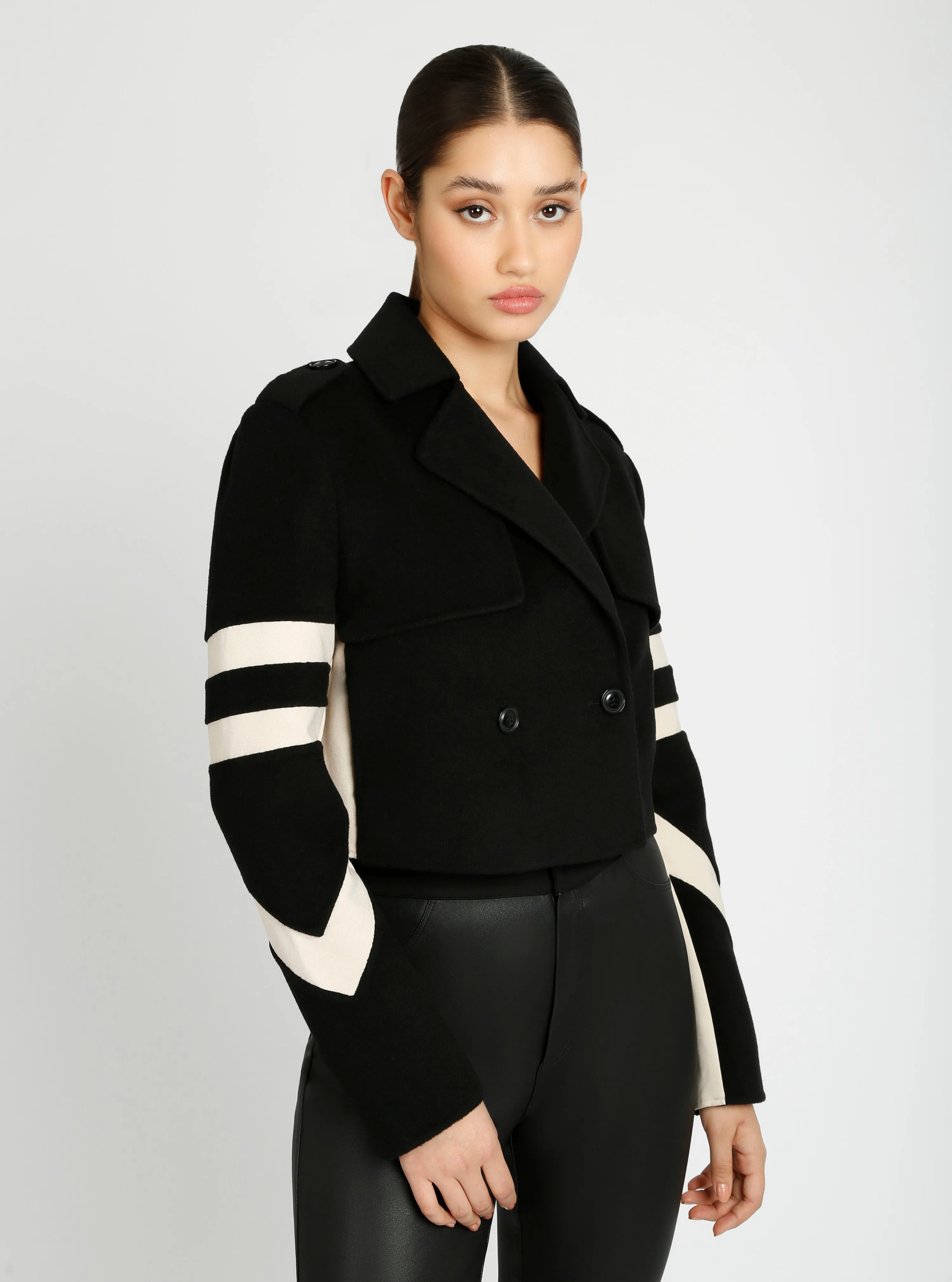 Handmade Wool Crop Jacket FINAL SALE