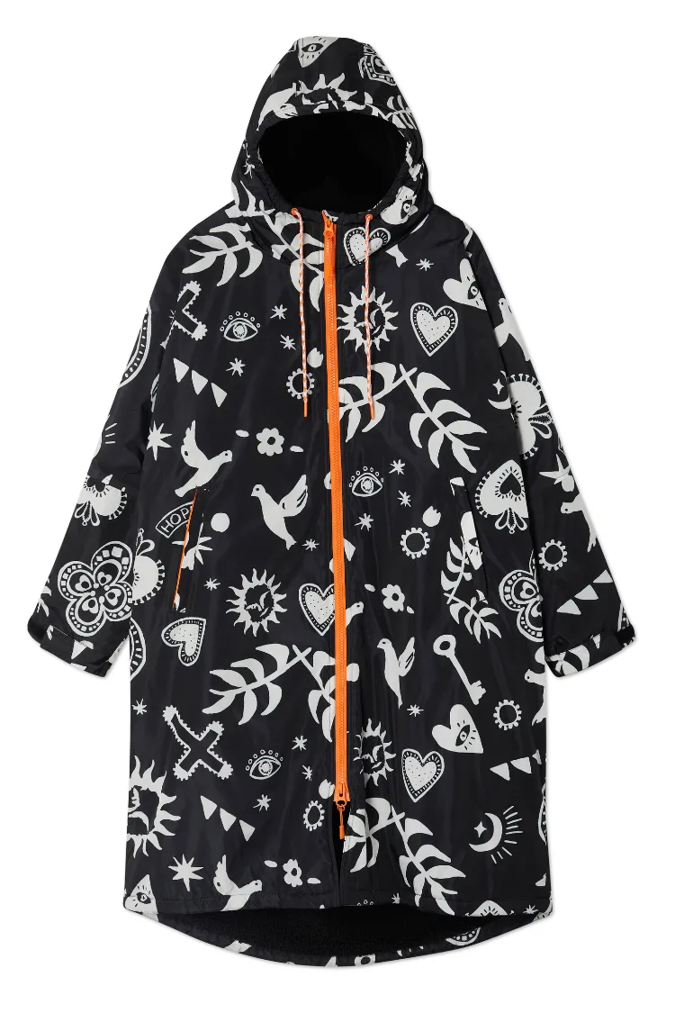 Hope Charcoal Changing Robe