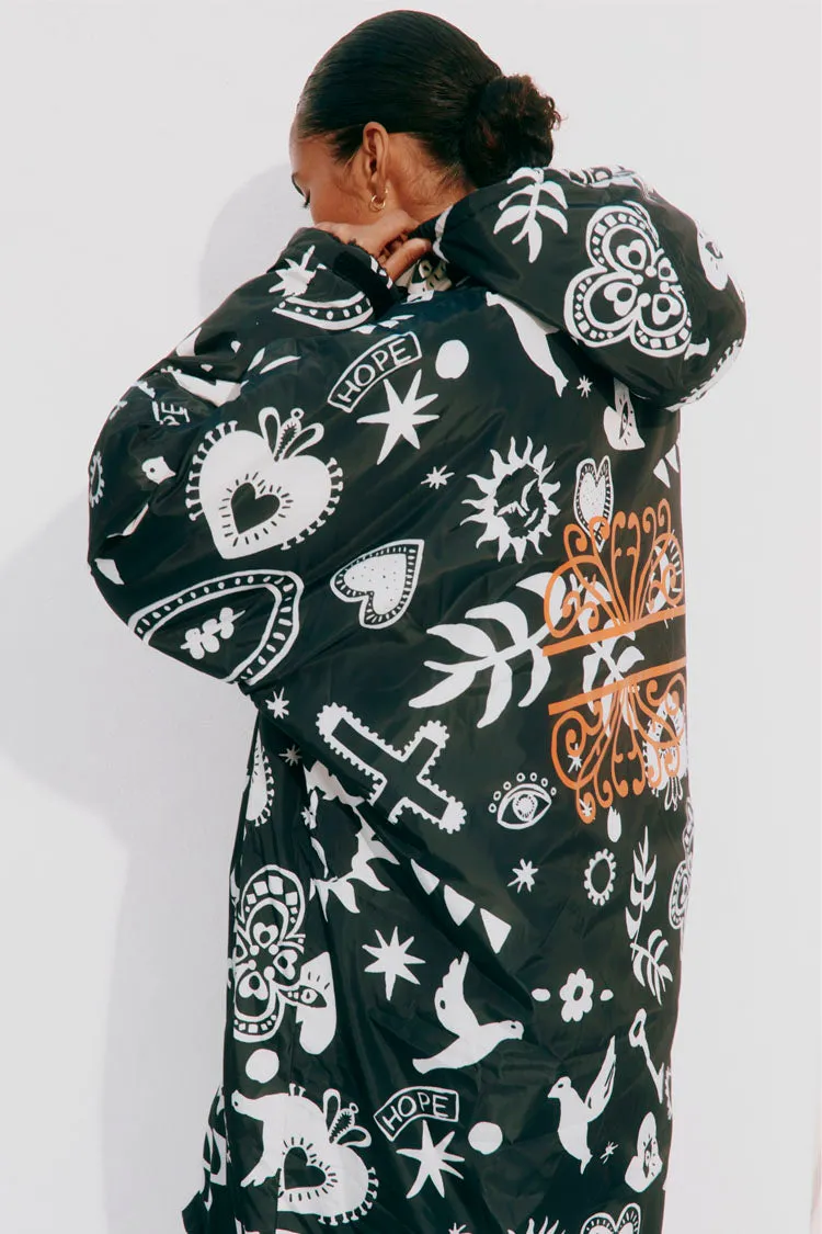 Hope Charcoal Changing Robe