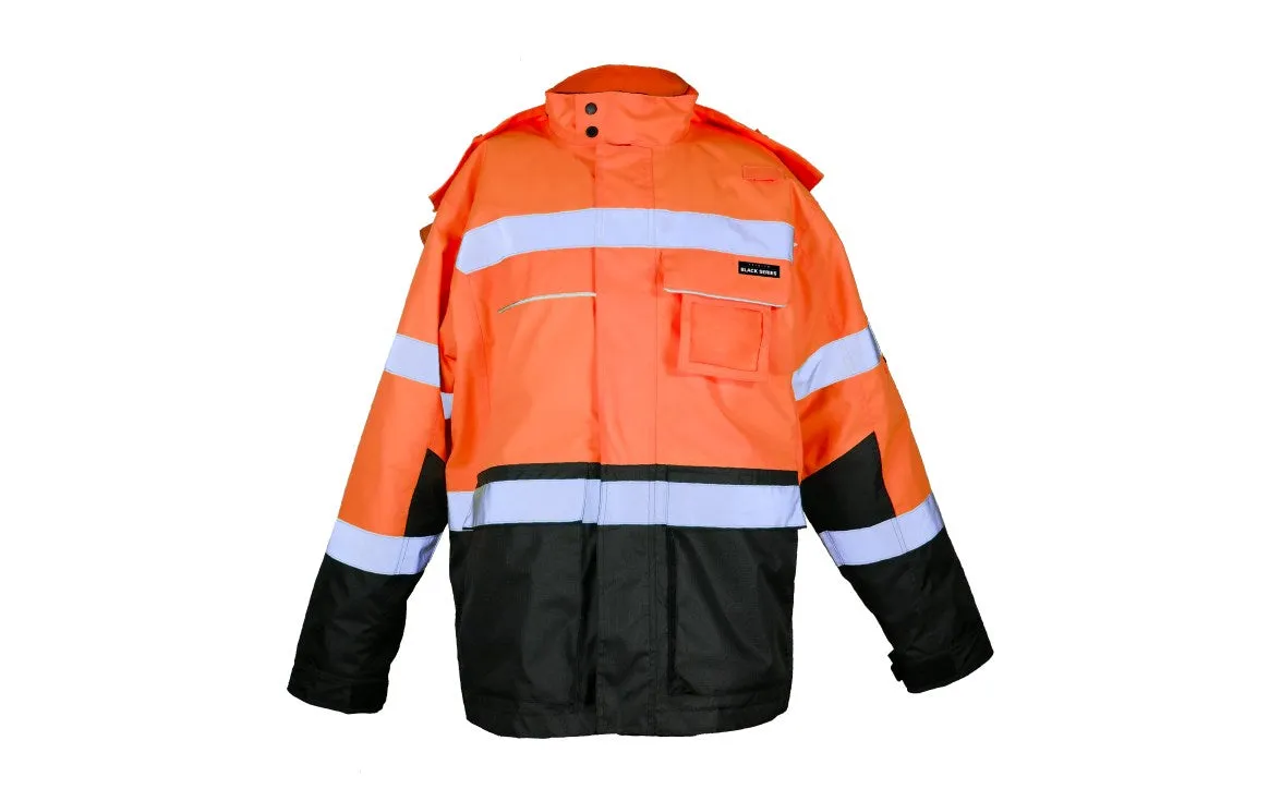 Kishigo Black Series Premium Parka, Class 3