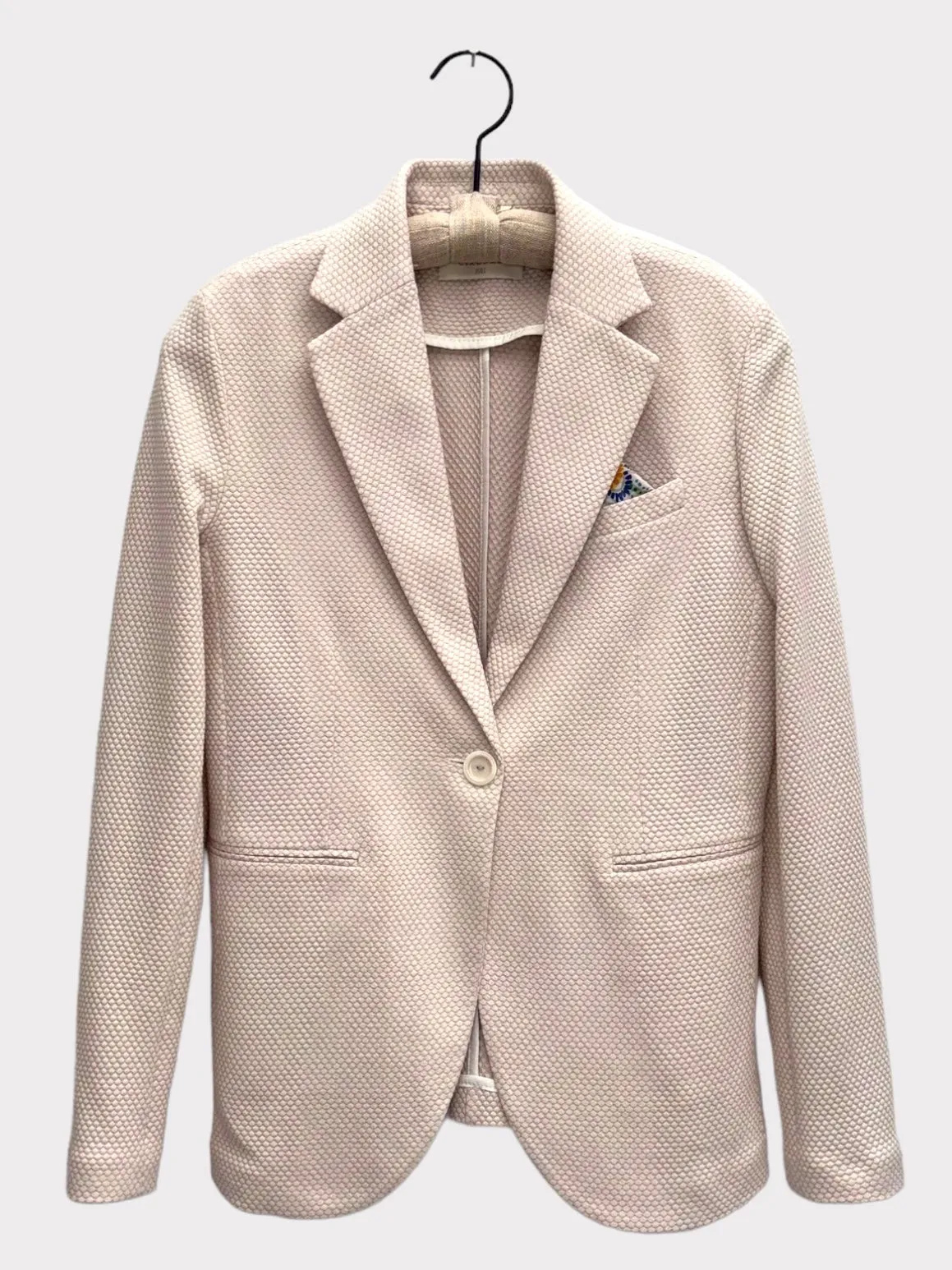 LONG HONEYCOMB JACKET - SUGAR