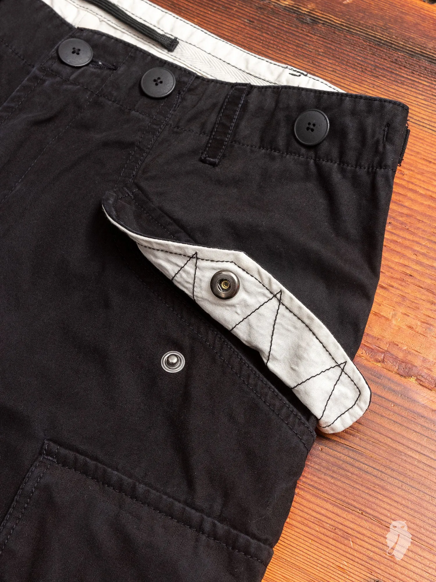 M52 Mutated Cargo Pants in Black