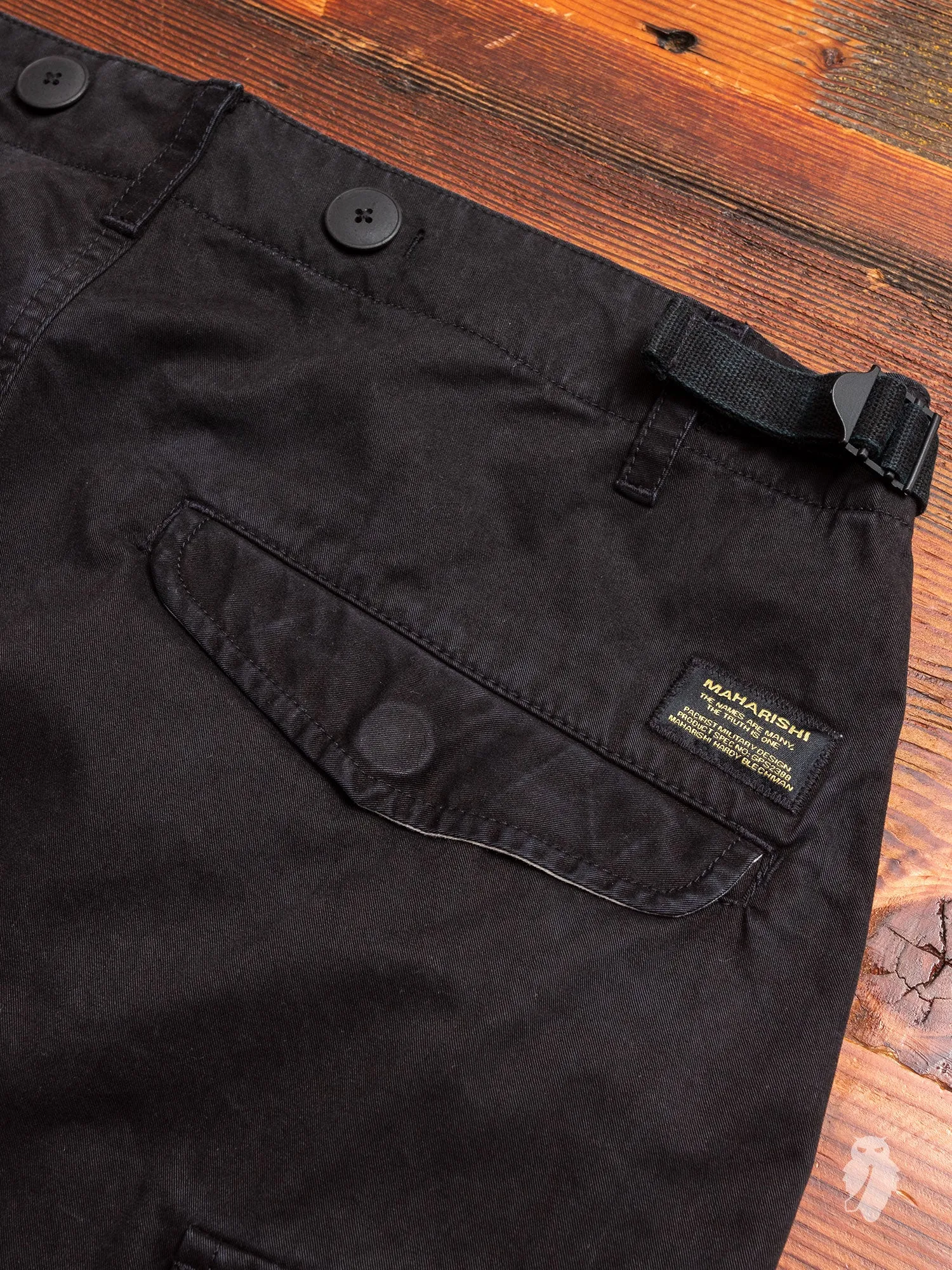 M52 Mutated Cargo Pants in Black