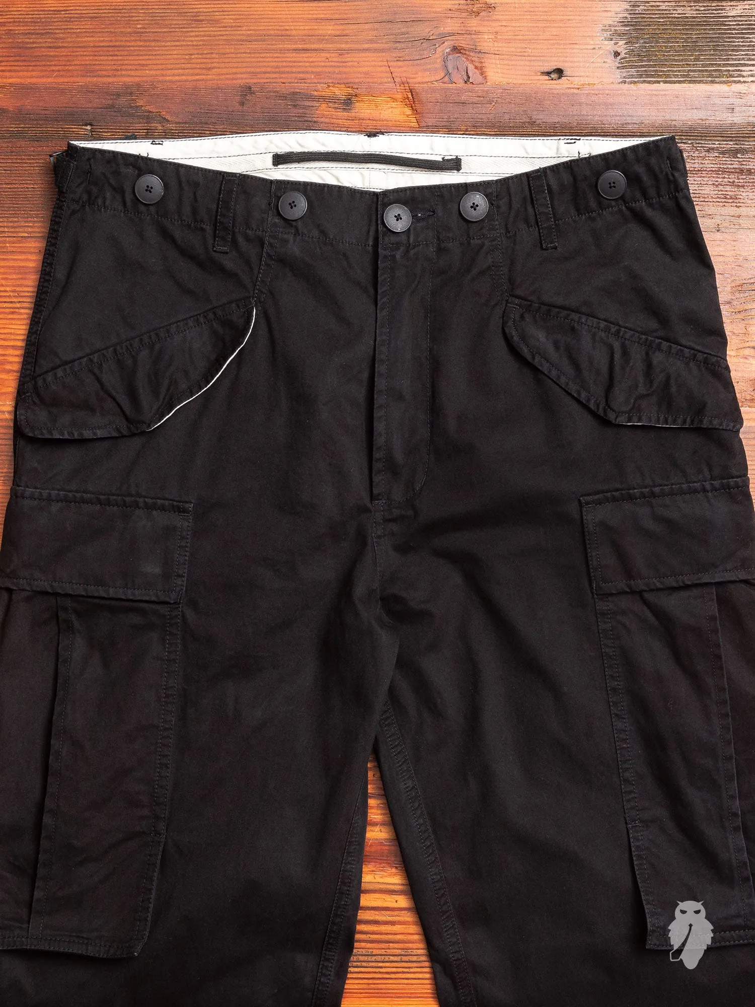 M52 Mutated Cargo Pants in Black