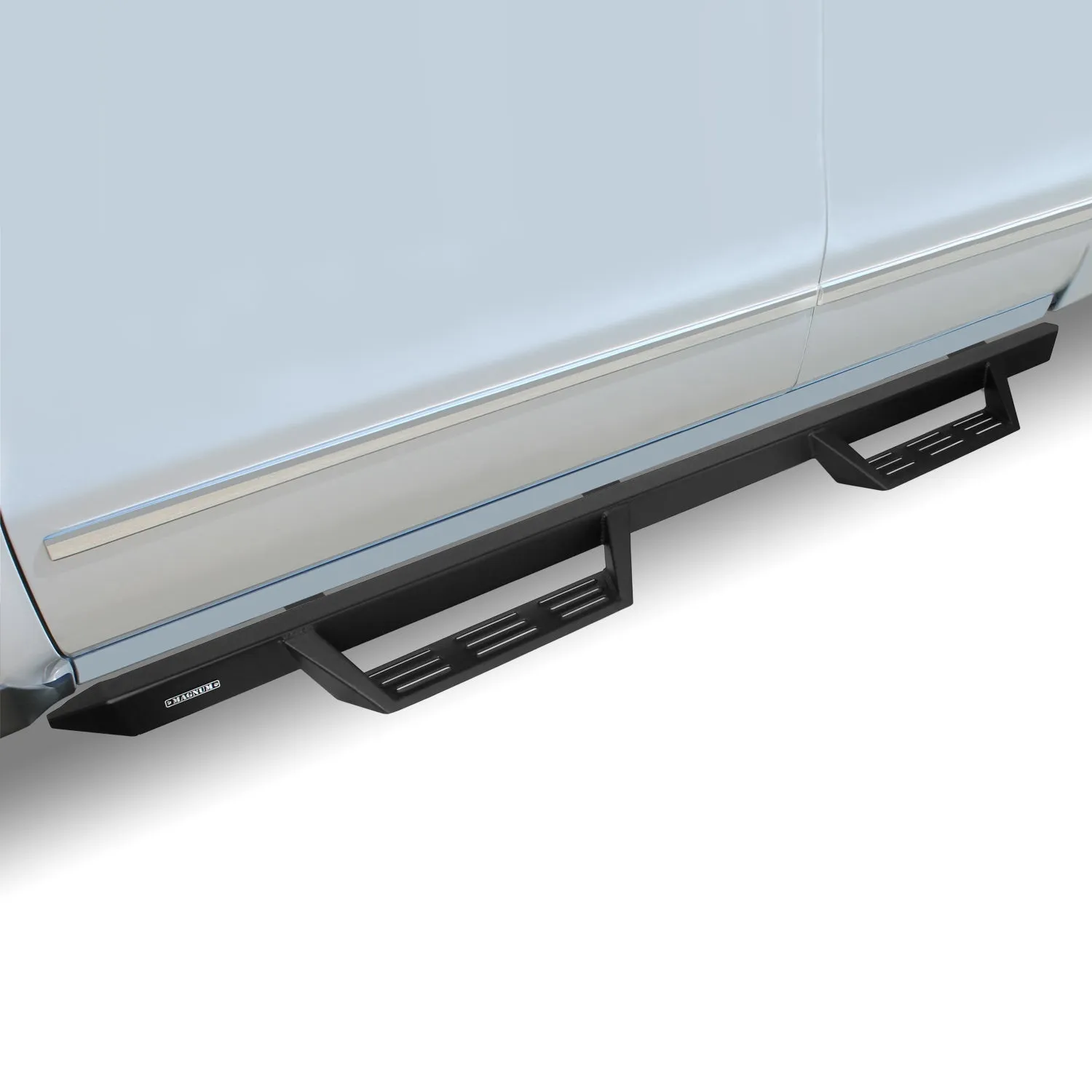 Magnum RT Gen 2 Drop Steps - Black Textured For Jeep Wrangler JK  2007-18 4 Door