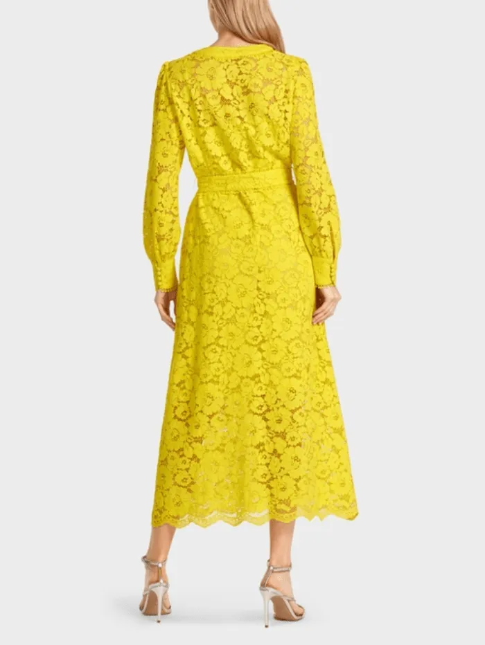 Marc Cain Collections Long Lace Dress UC 21.52 W96 COL 427