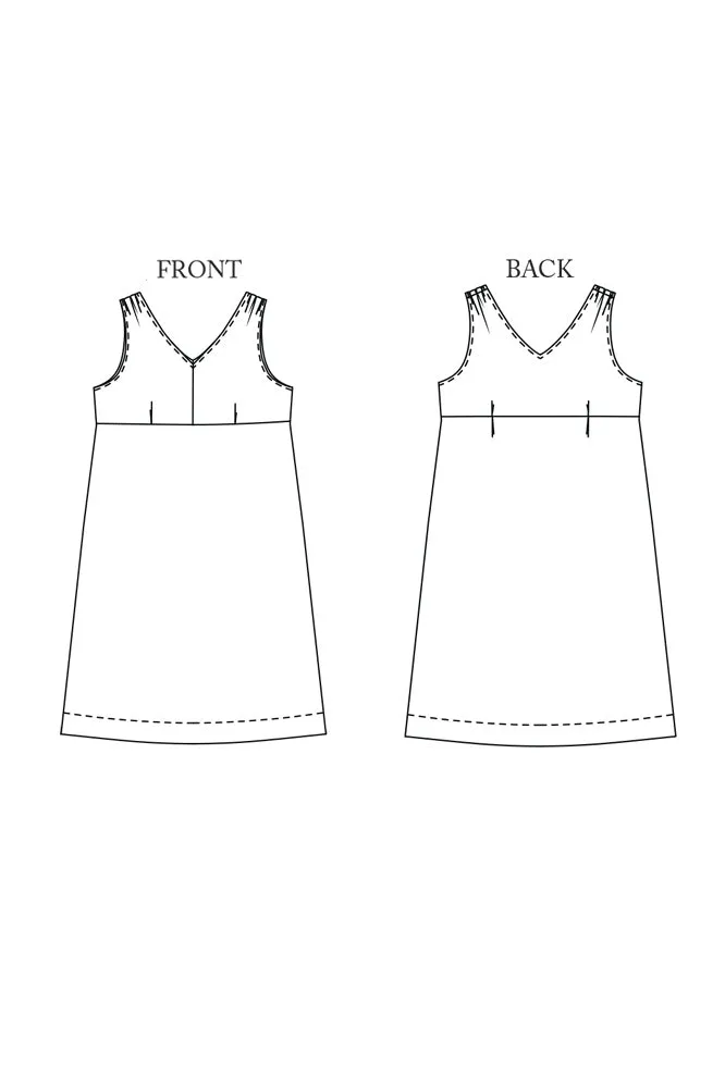 Merchant & Mills Lilian Slip Dress, PDF Pattern