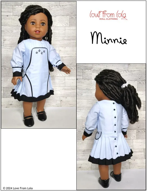 Minnie 18" Doll Clothes Pattern