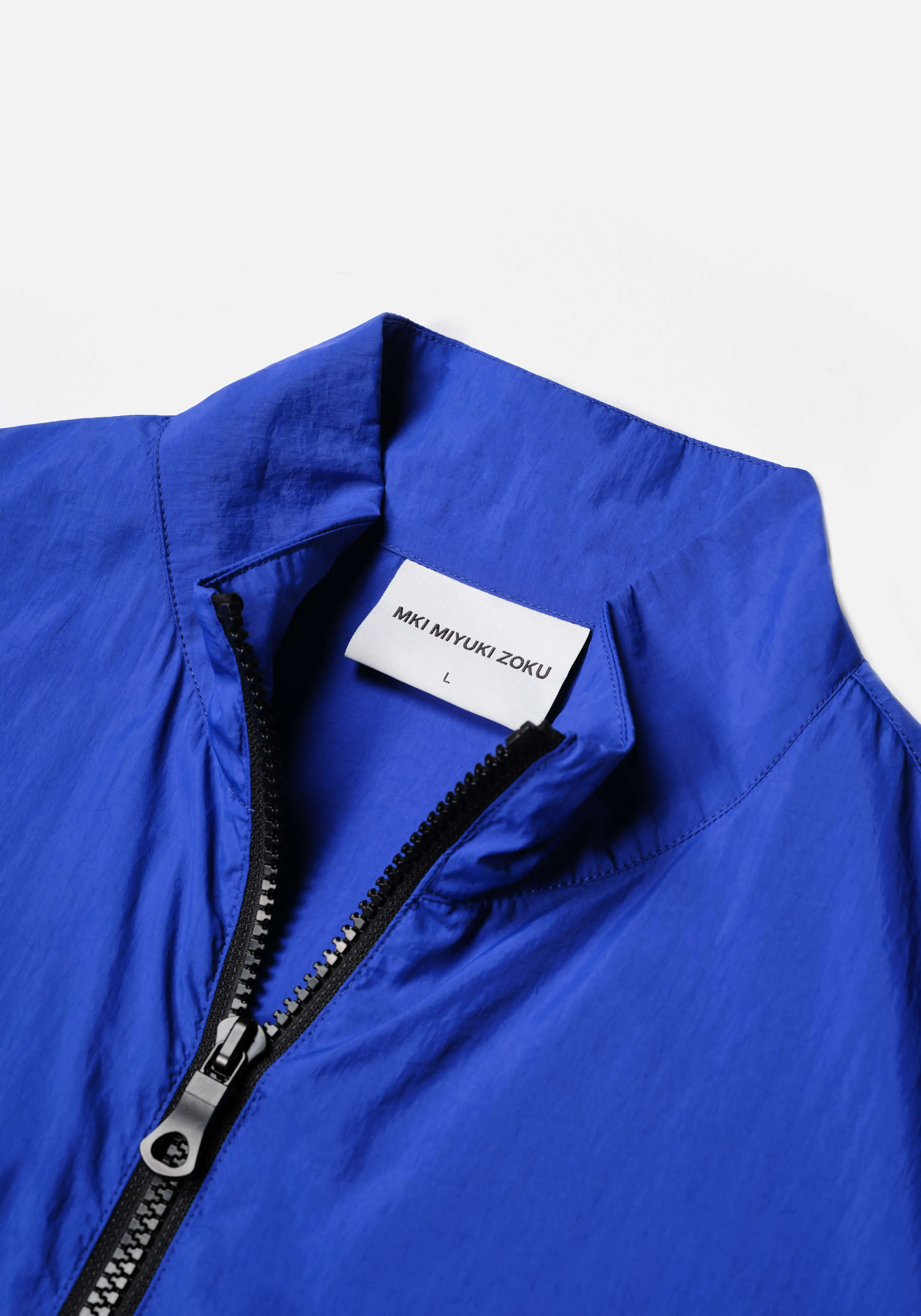 MKI CRINKLE NYLON TRACK JACKET