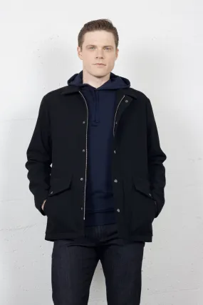 Parka Black Canvas
