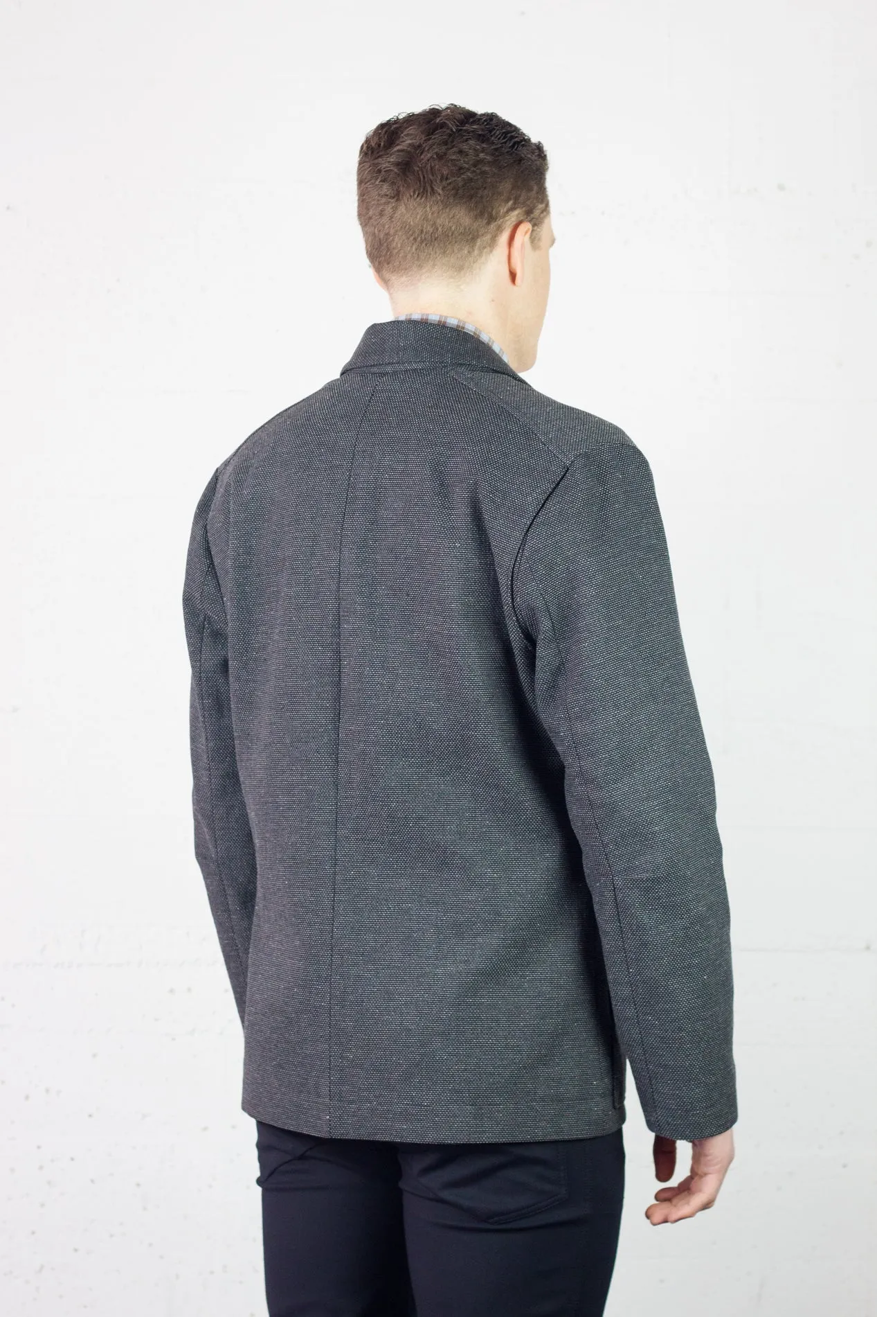 Parka Charcoal Cotton Canvas