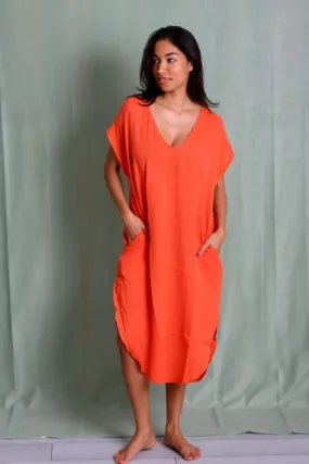 Salt   Sea Kalena Kaftan (Black)