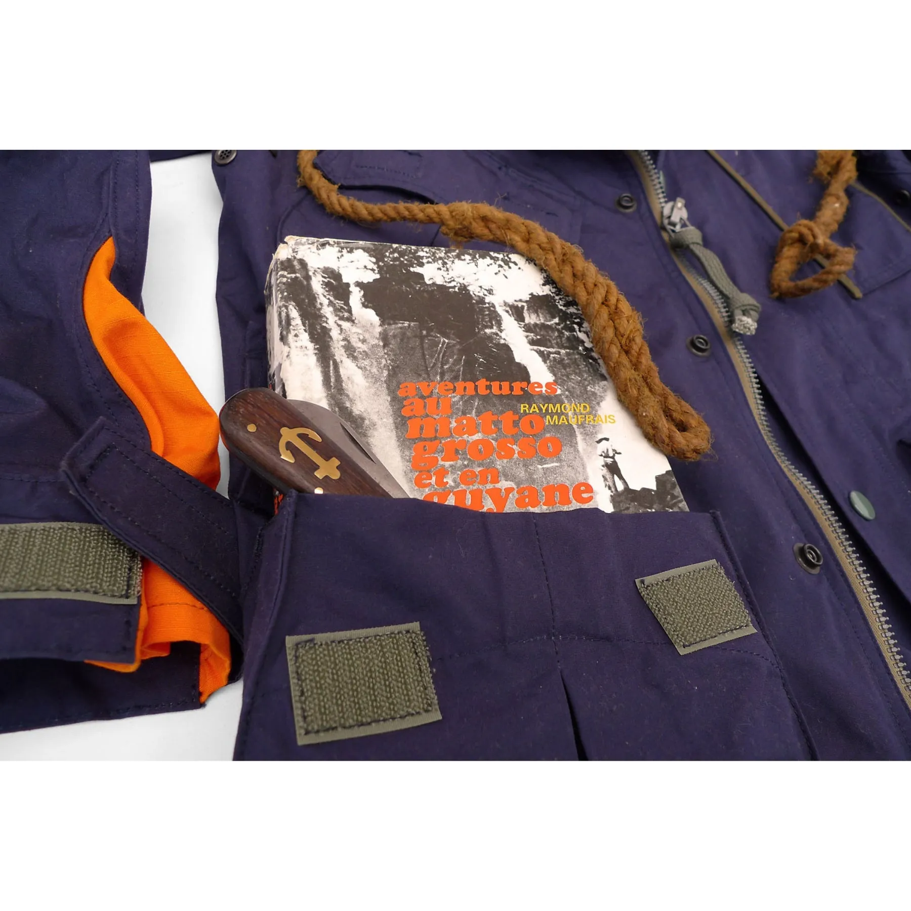 Skipper Jacket - Navy - Warehouse