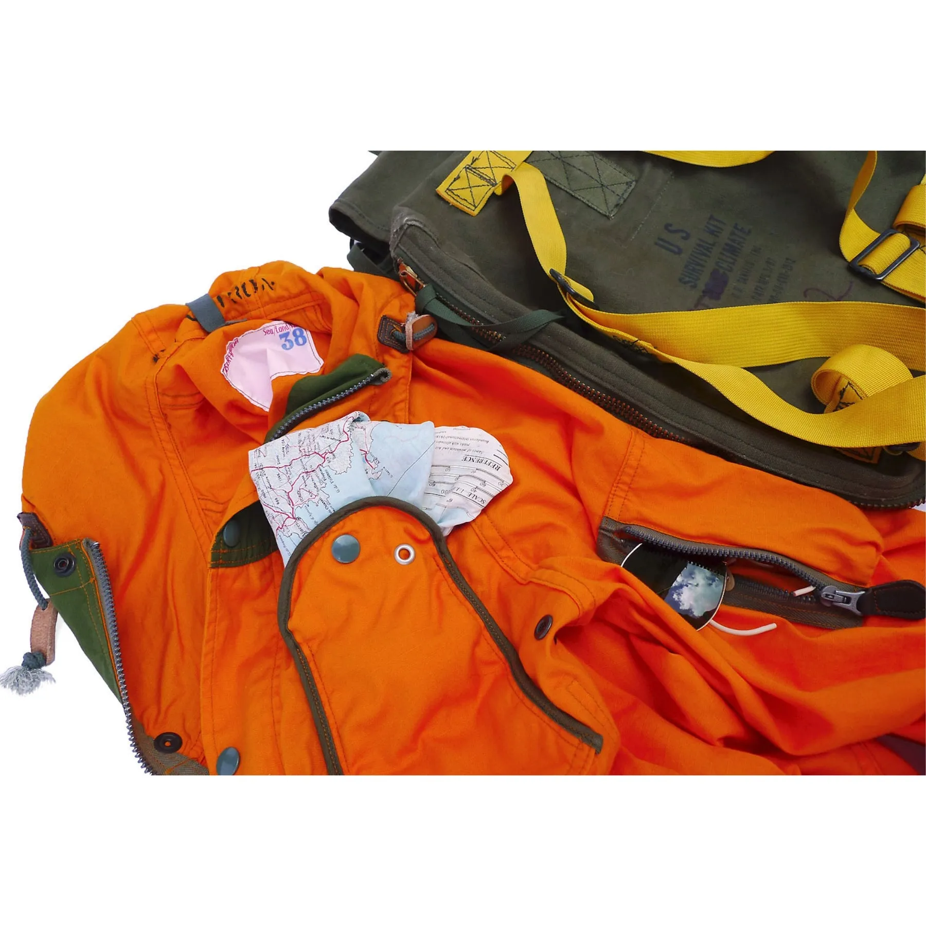 Skipper Jacket - Orange - Warehouse