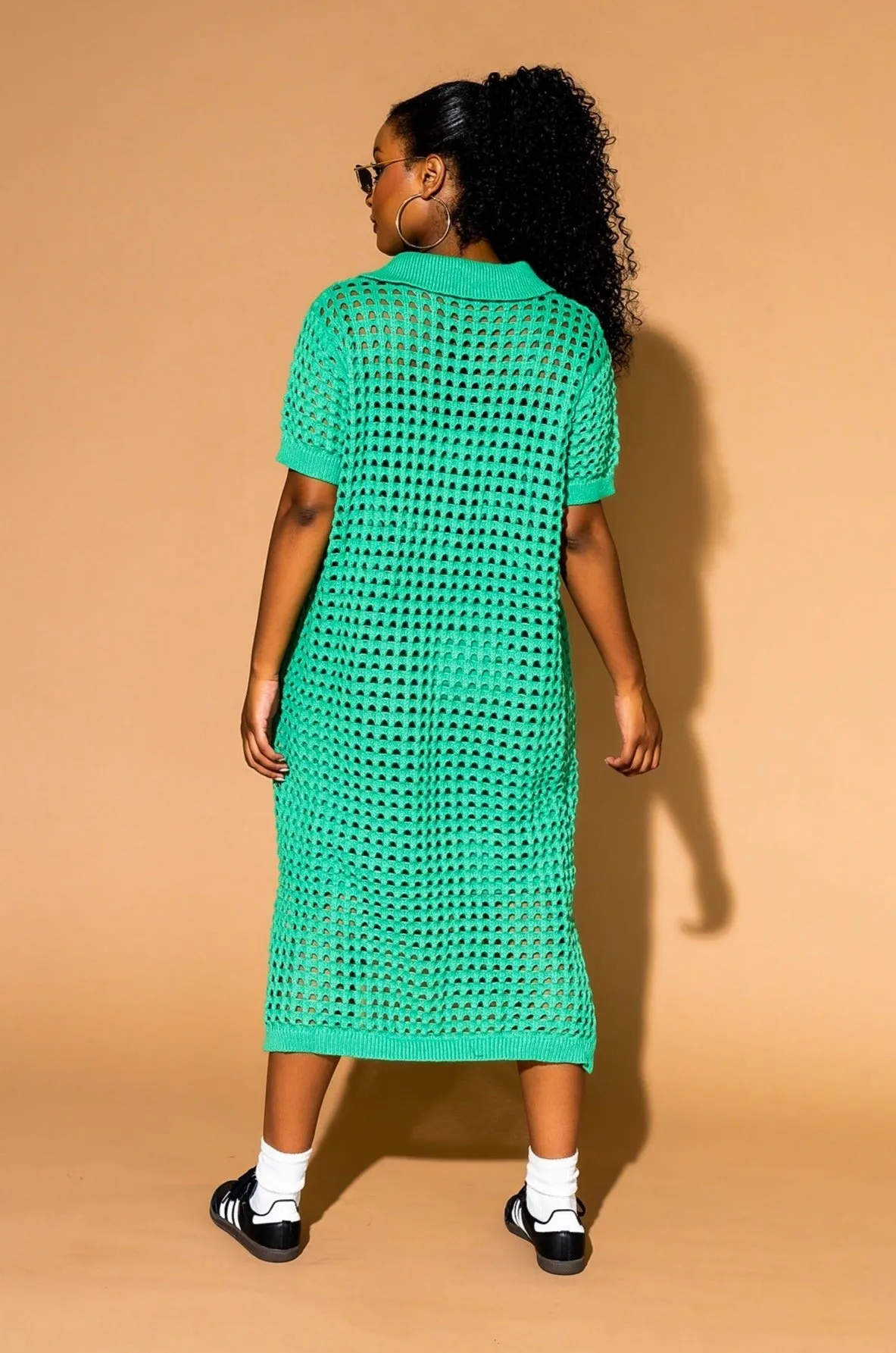 Soul Stuff Knit Dress   Slip in Jade