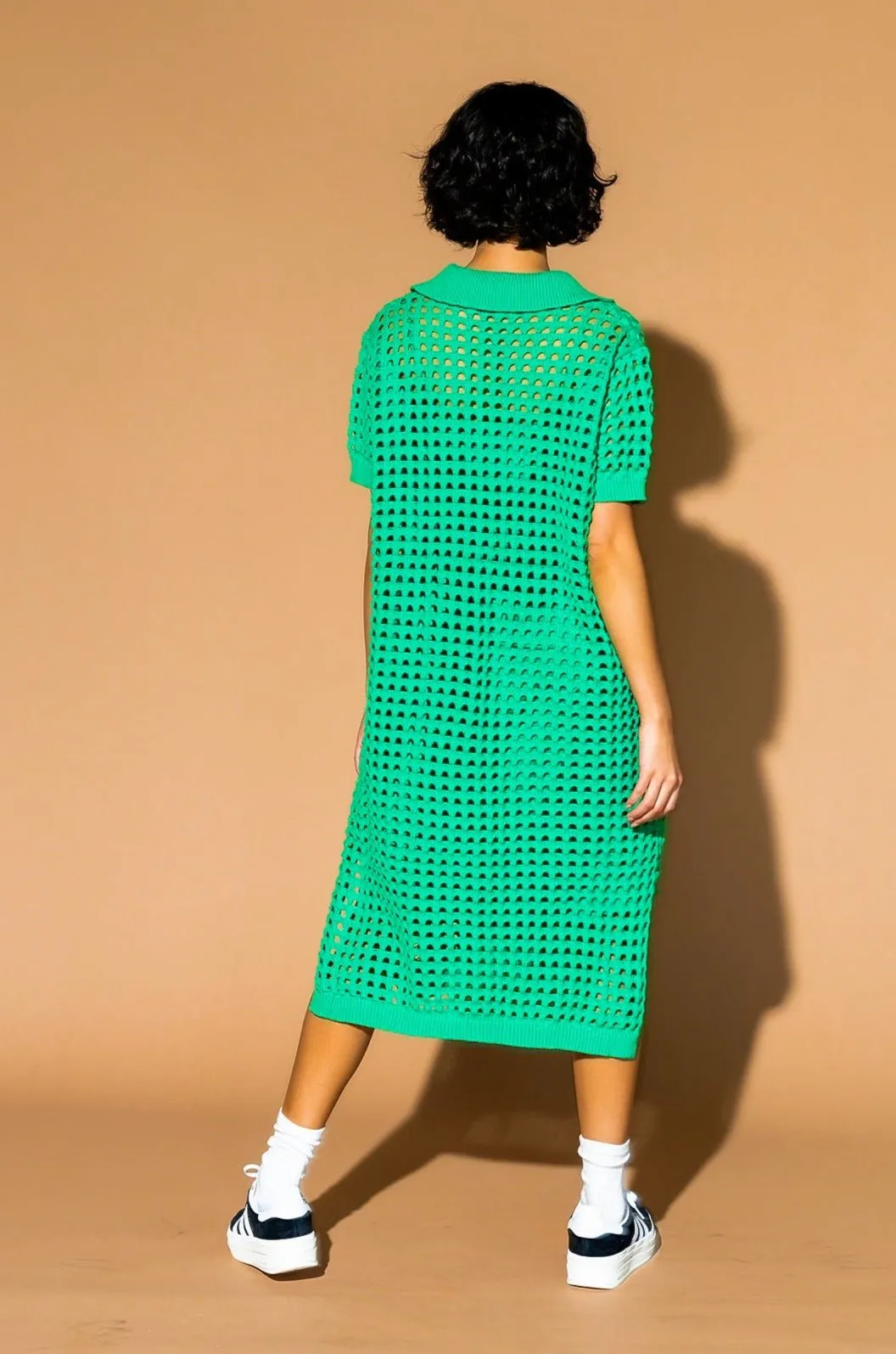Soul Stuff Knit Dress   Slip in Jade