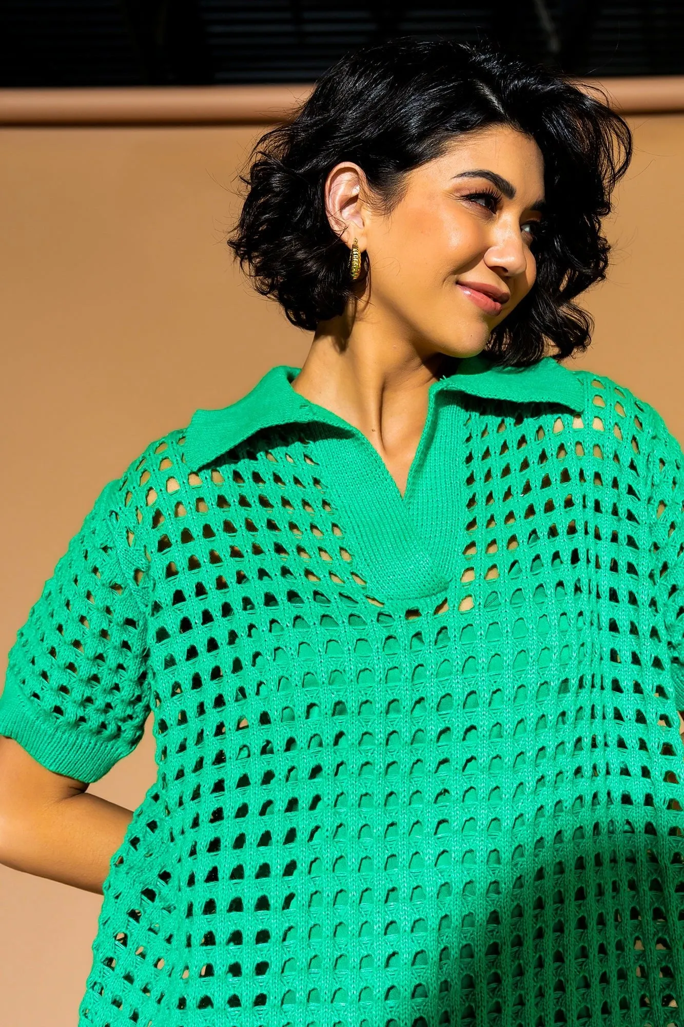 Soul Stuff Knit Dress   Slip in Jade