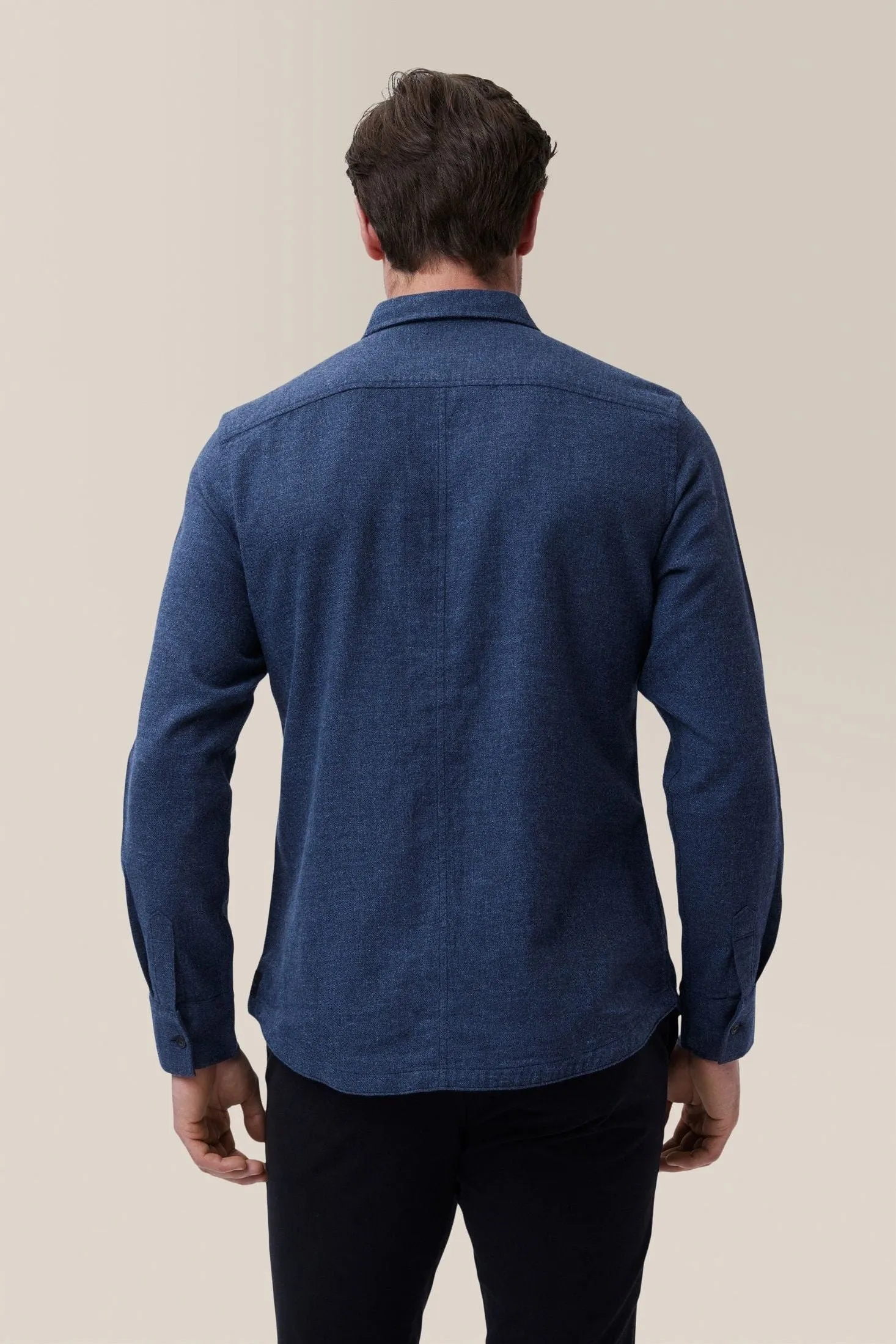 Stadium Shirt Jacket | Brushed Flannel