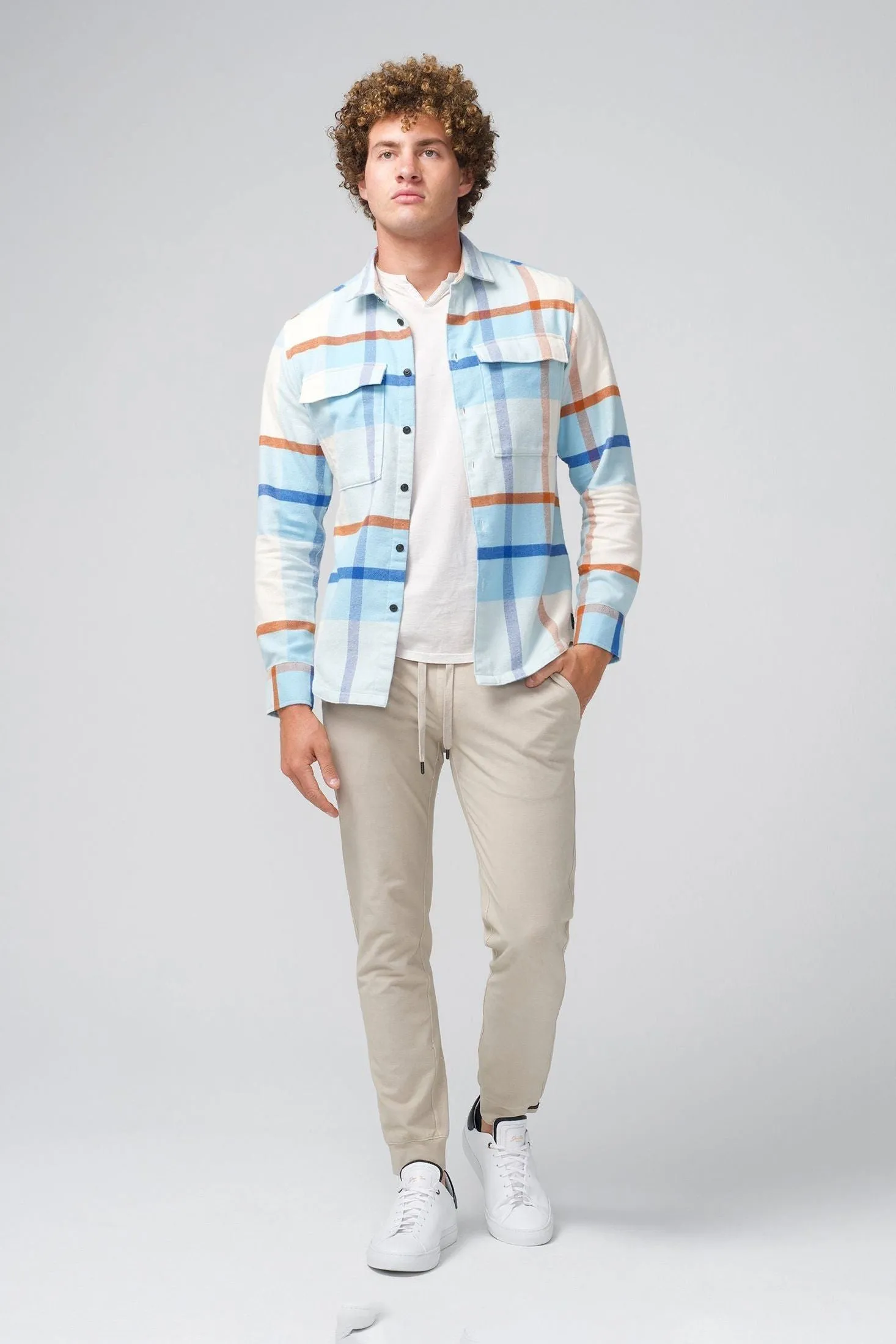 Stadium Shirt Jacket | Brushed Flannel