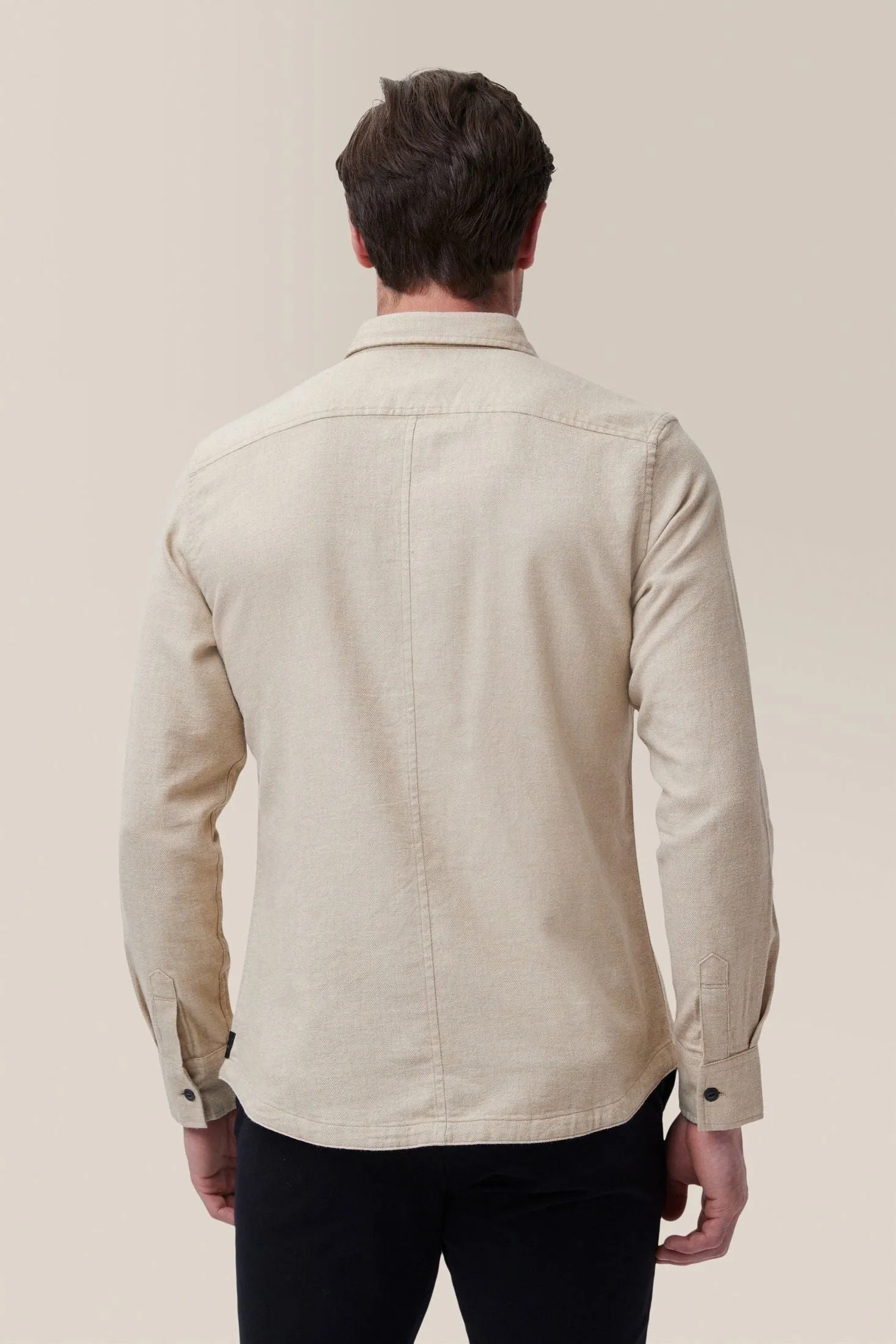 Stadium Shirt Jacket | Brushed Flannel