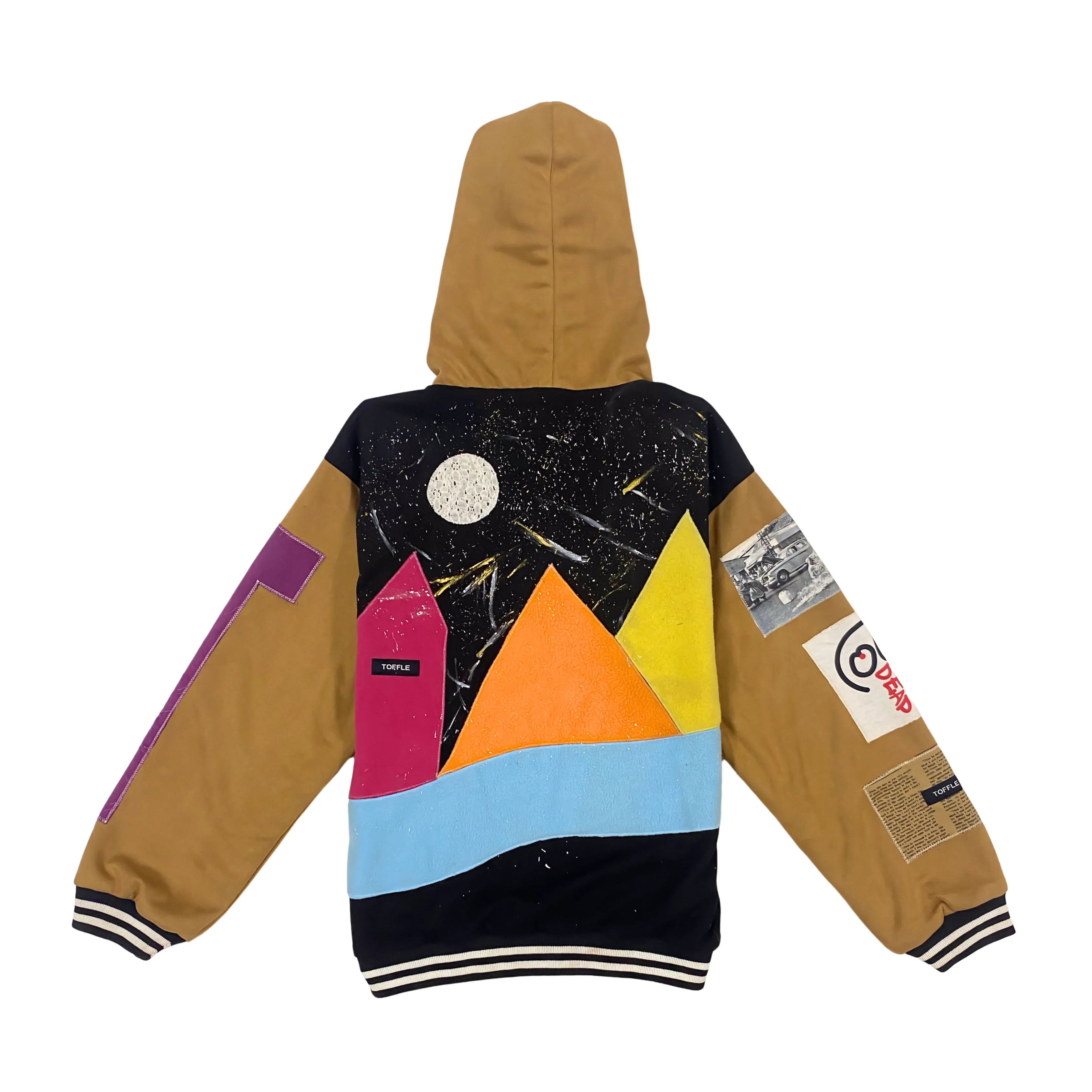 Suede Varsity Jacket