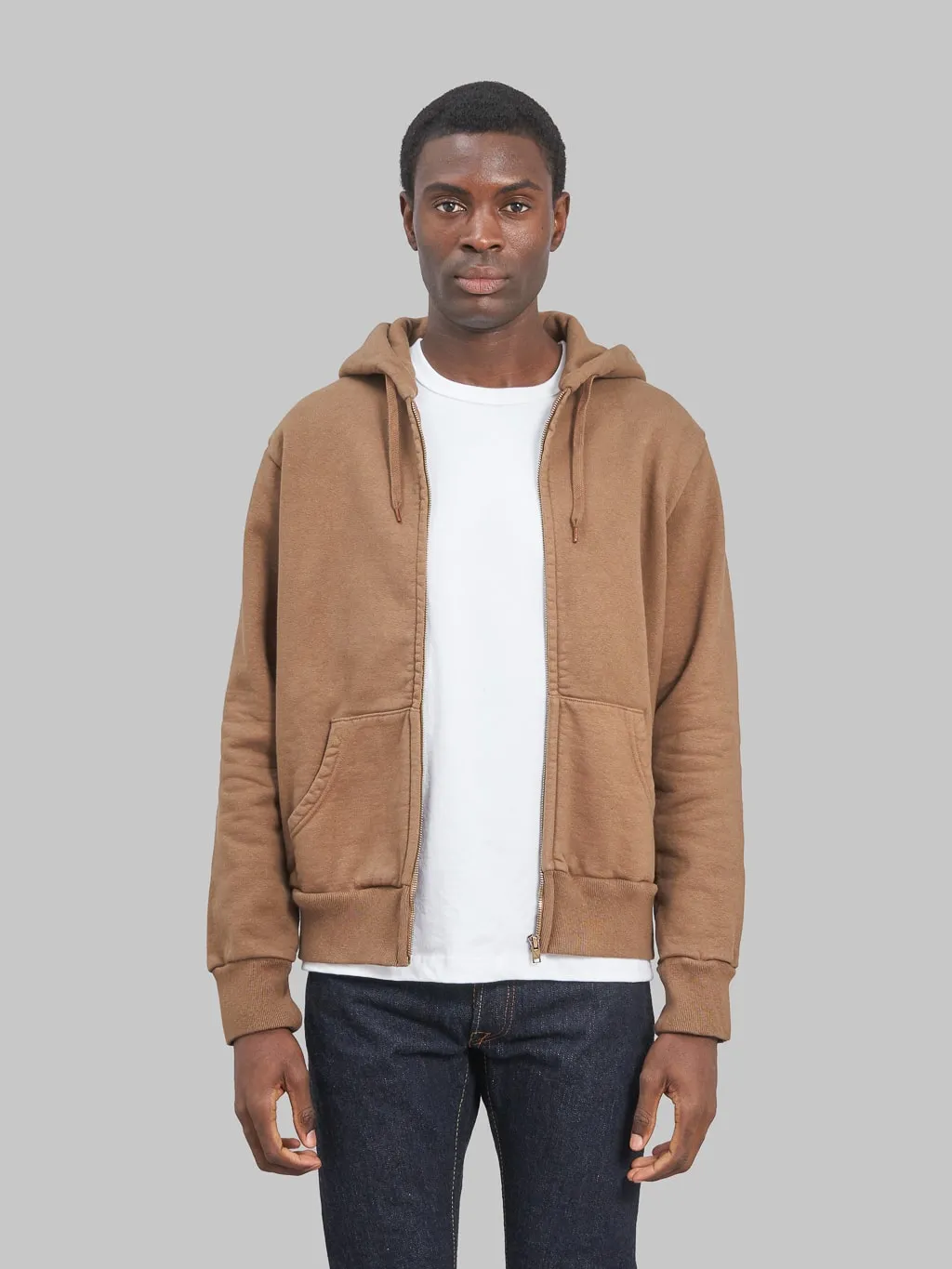 UES Zip Parka Brown