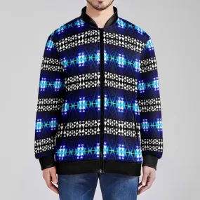 Writing on Stone Night Watch Zippered Collared Lightweight Jacket